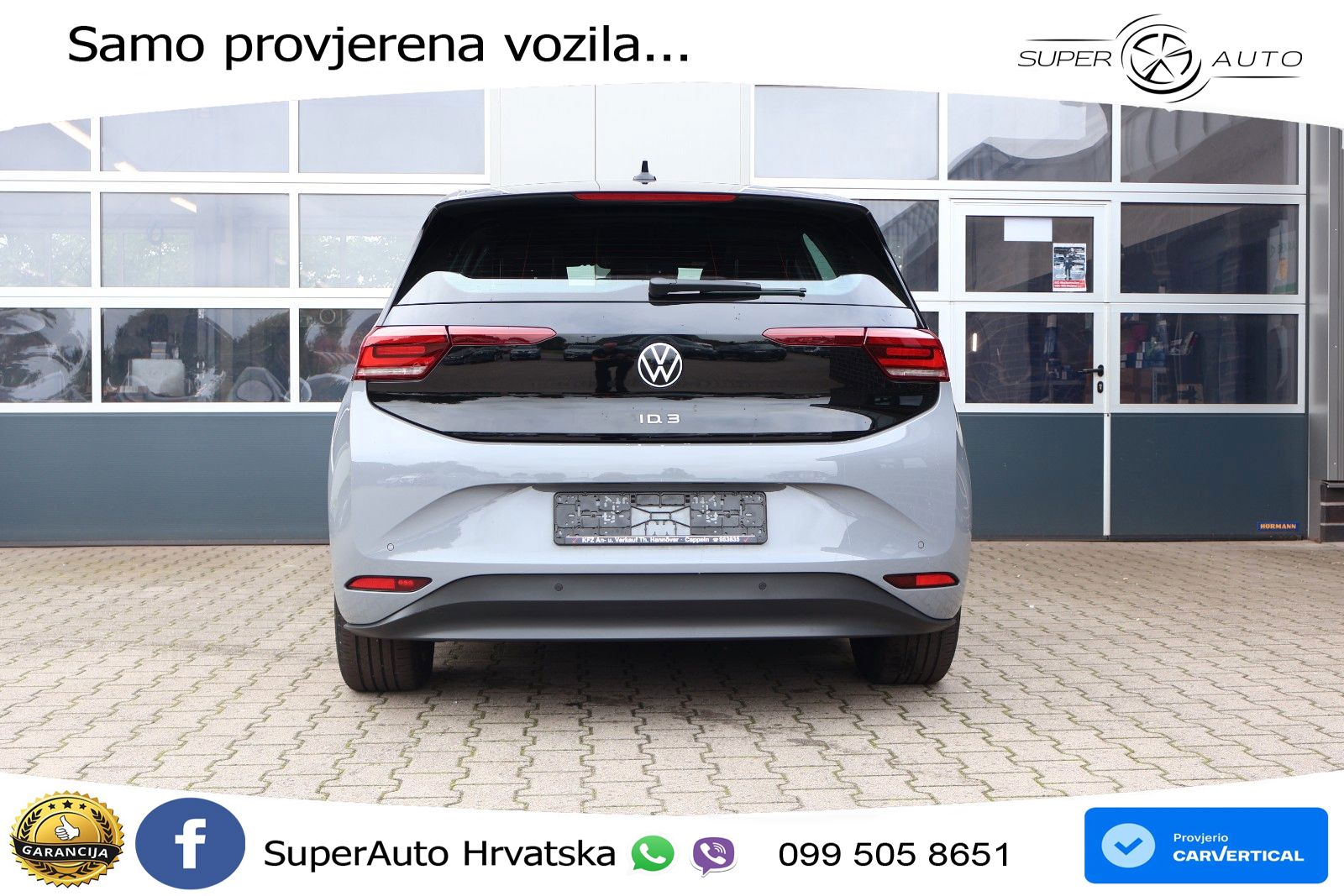 Volkswagen ID.3 Pro 62 kWh (204 KS) LED+GR SJED+ACC
