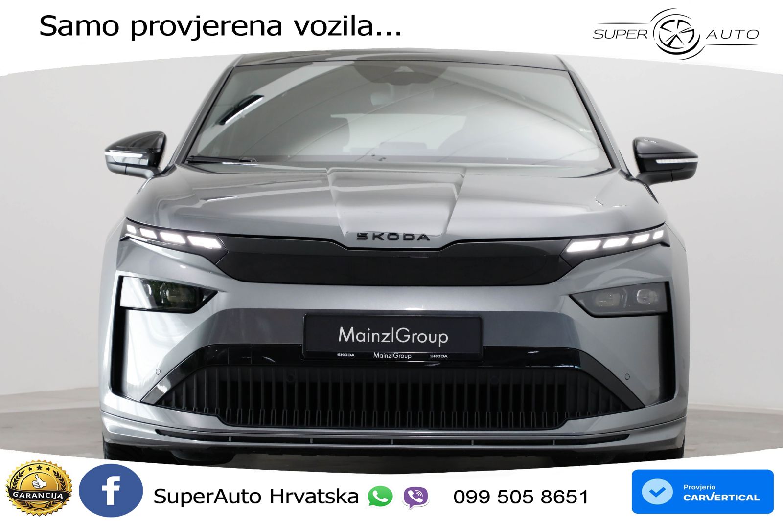 Škoda Enyaq Coupe iV 85 82 kWh (286 KS) SportLine LED+GR SJED+ACC