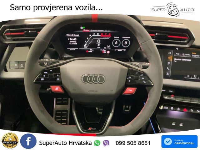 Audi RS3 Sedan 2.5 TFSI (400 KS) quattro S tronic LED+GR SJED+ACC