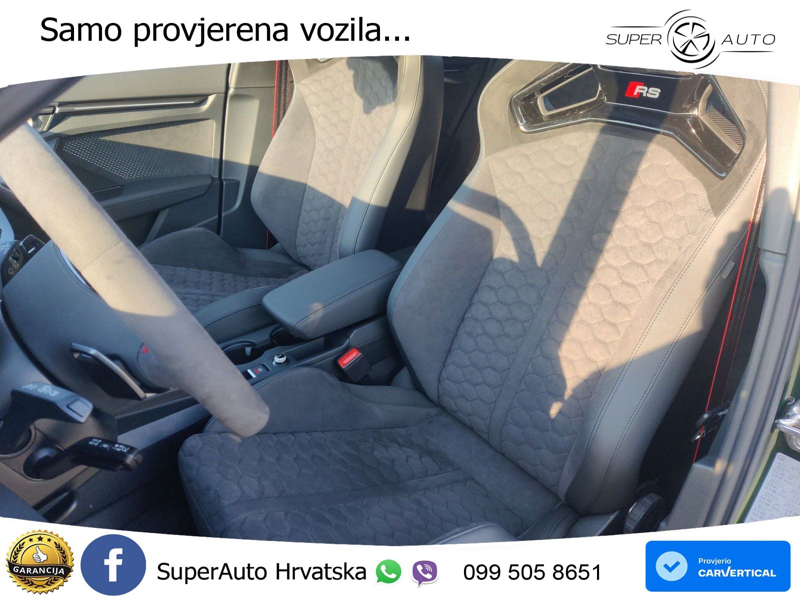 Audi RS3 Sedan 2.5 TFSI (400 KS) quattro S tronic LED+GR SJED+ACC
