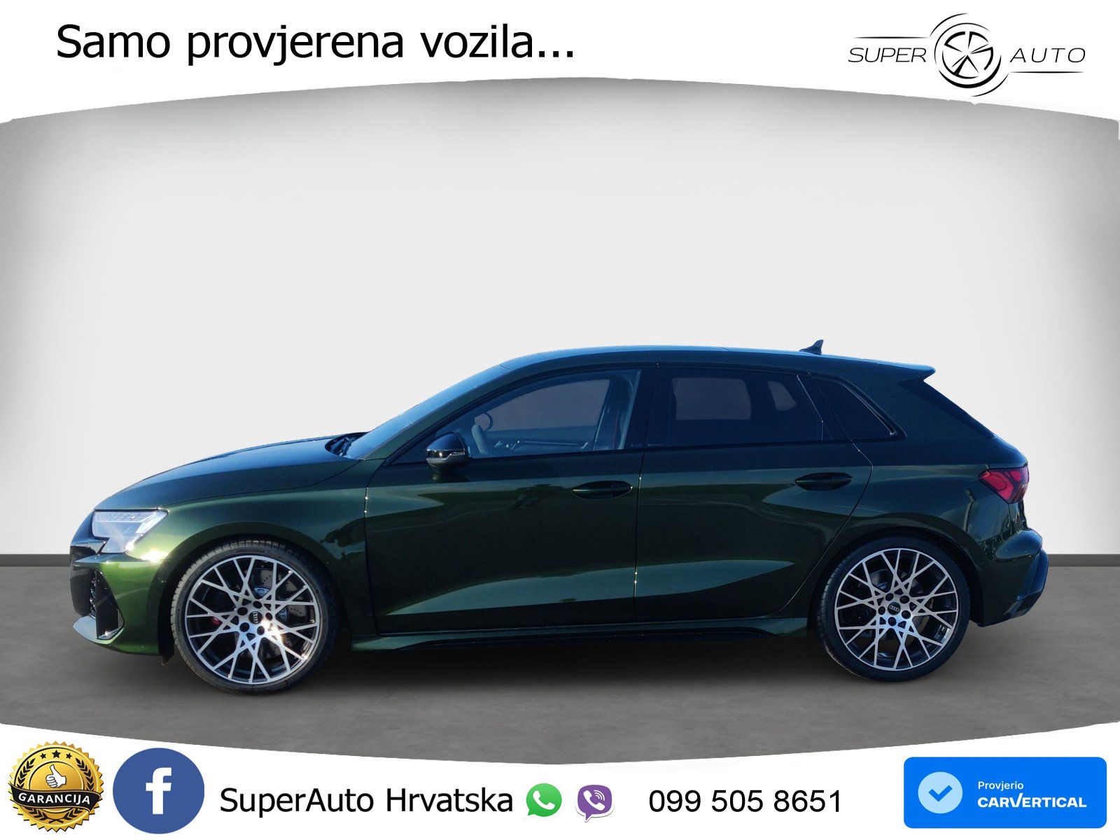 Audi RS3 Sedan 2.5 TFSI (400 KS) quattro S tronic LED+GR SJED+ACC