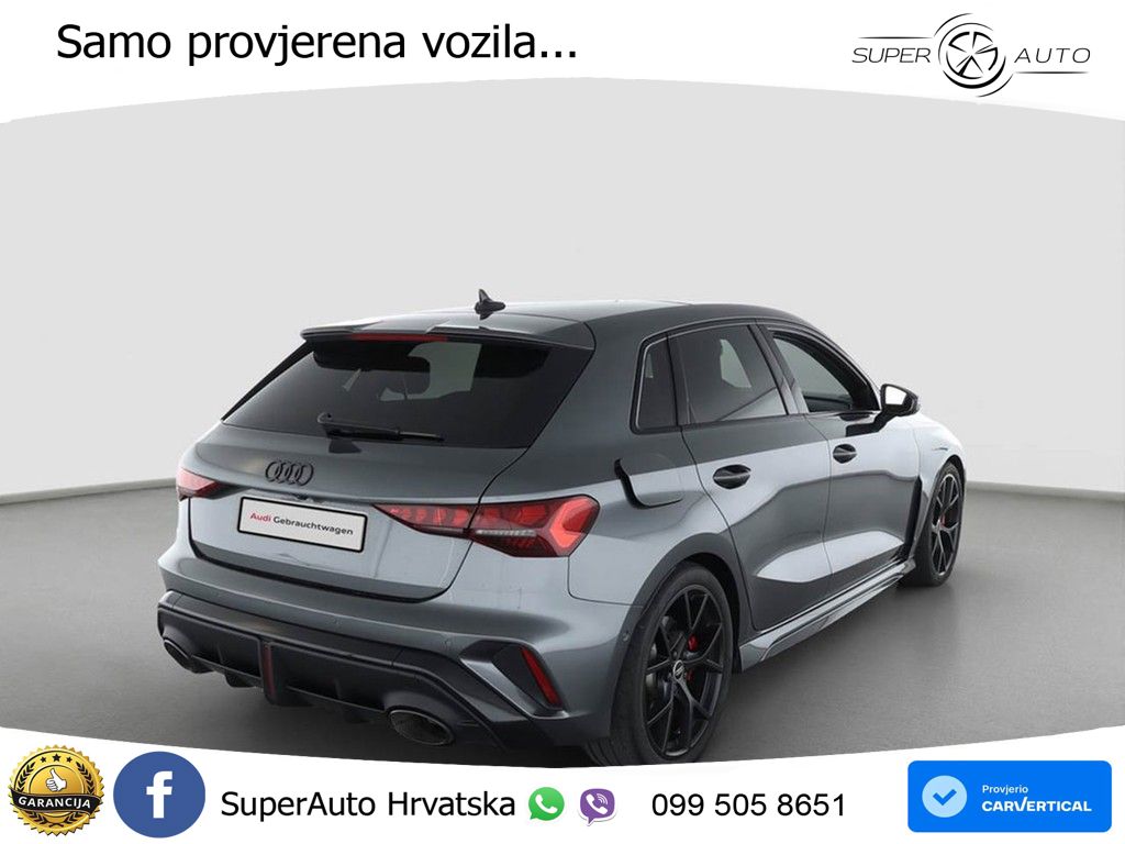 Audi RS3 Sedan 2.5 TFSI (400 KS) quattro S tronic LED+GR SJED+ACC
