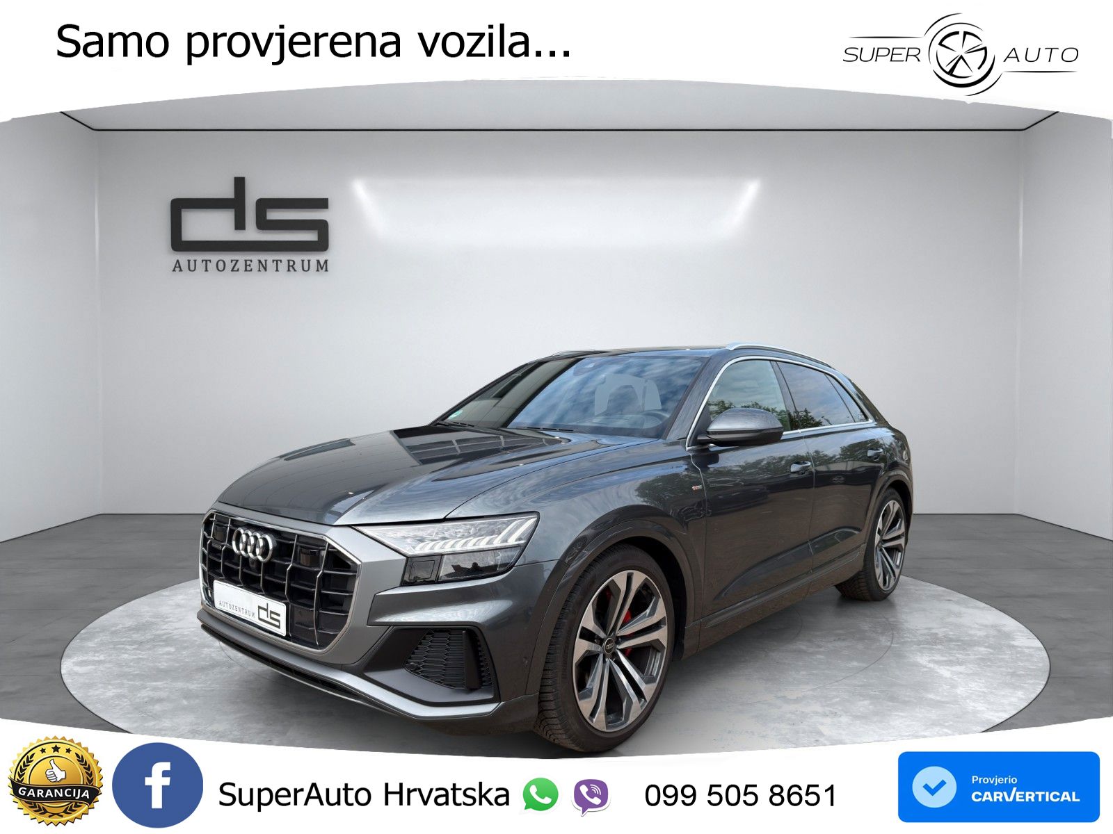 Audi Q8 50 TDI V6 (286 KS) quattro Tiptronic
