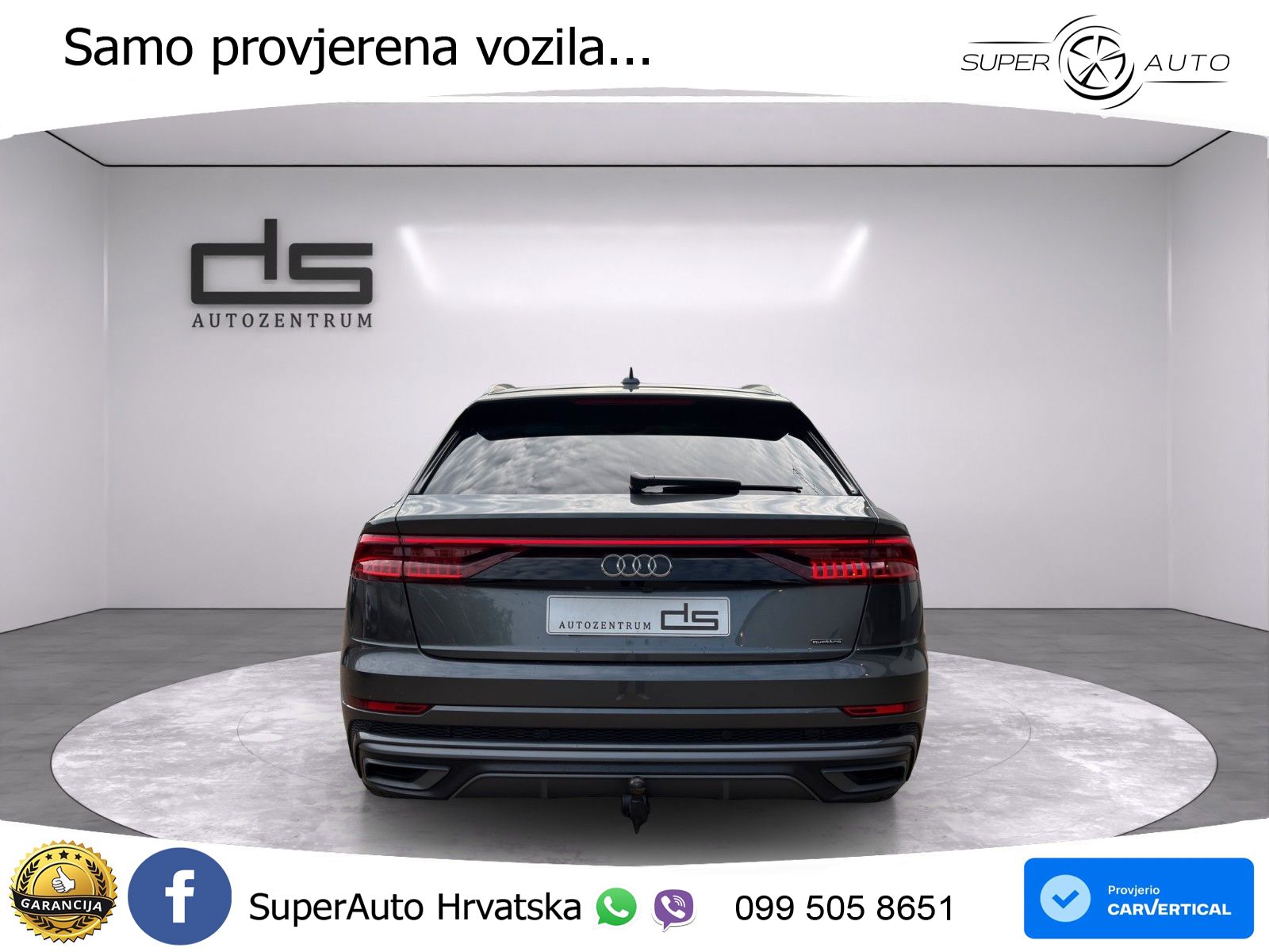 Audi Q8 50 TDI V6 (286 KS) quattro Tiptronic