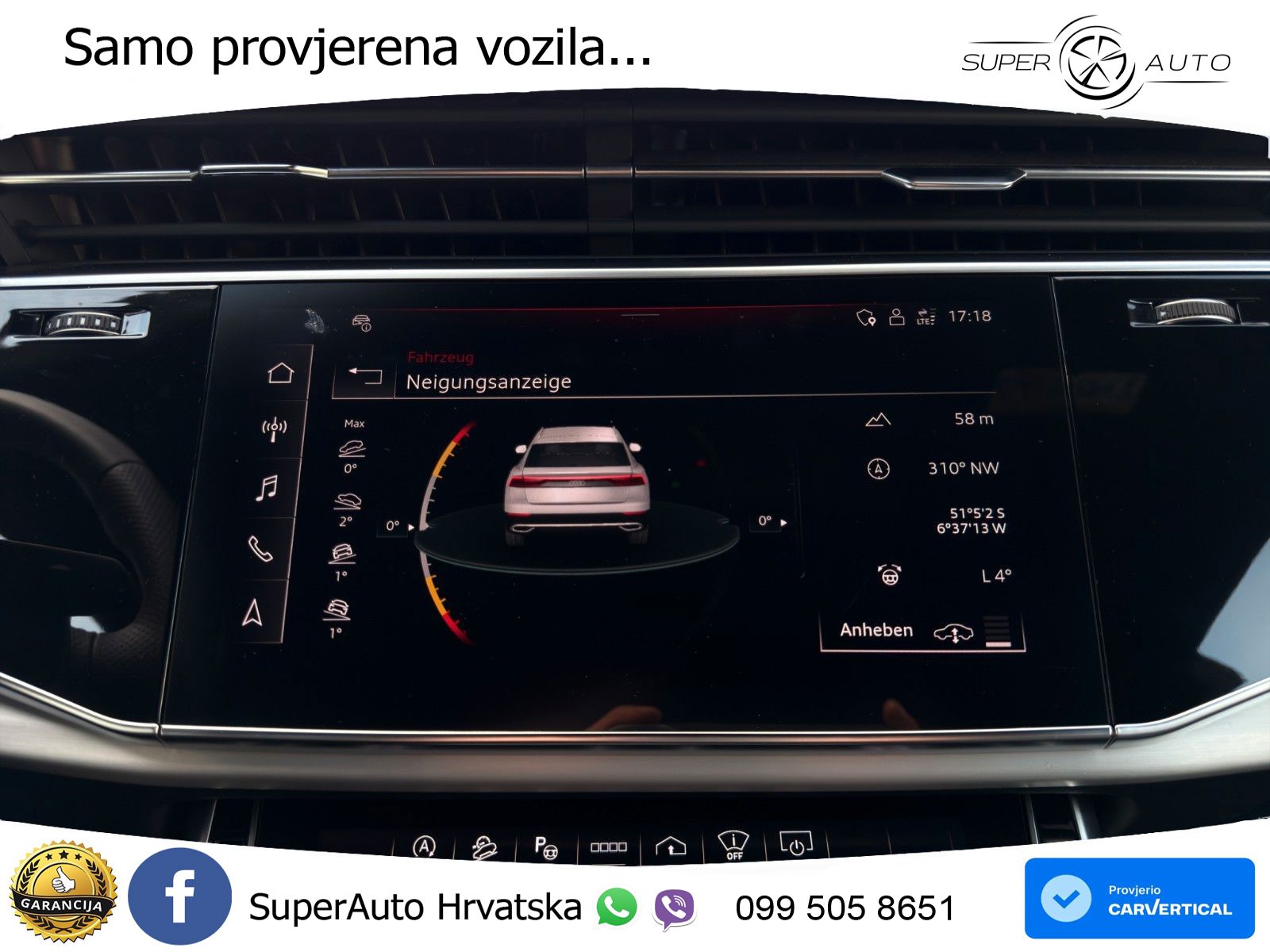 Audi Q8 50 TDI V6 (286 KS) quattro Tiptronic