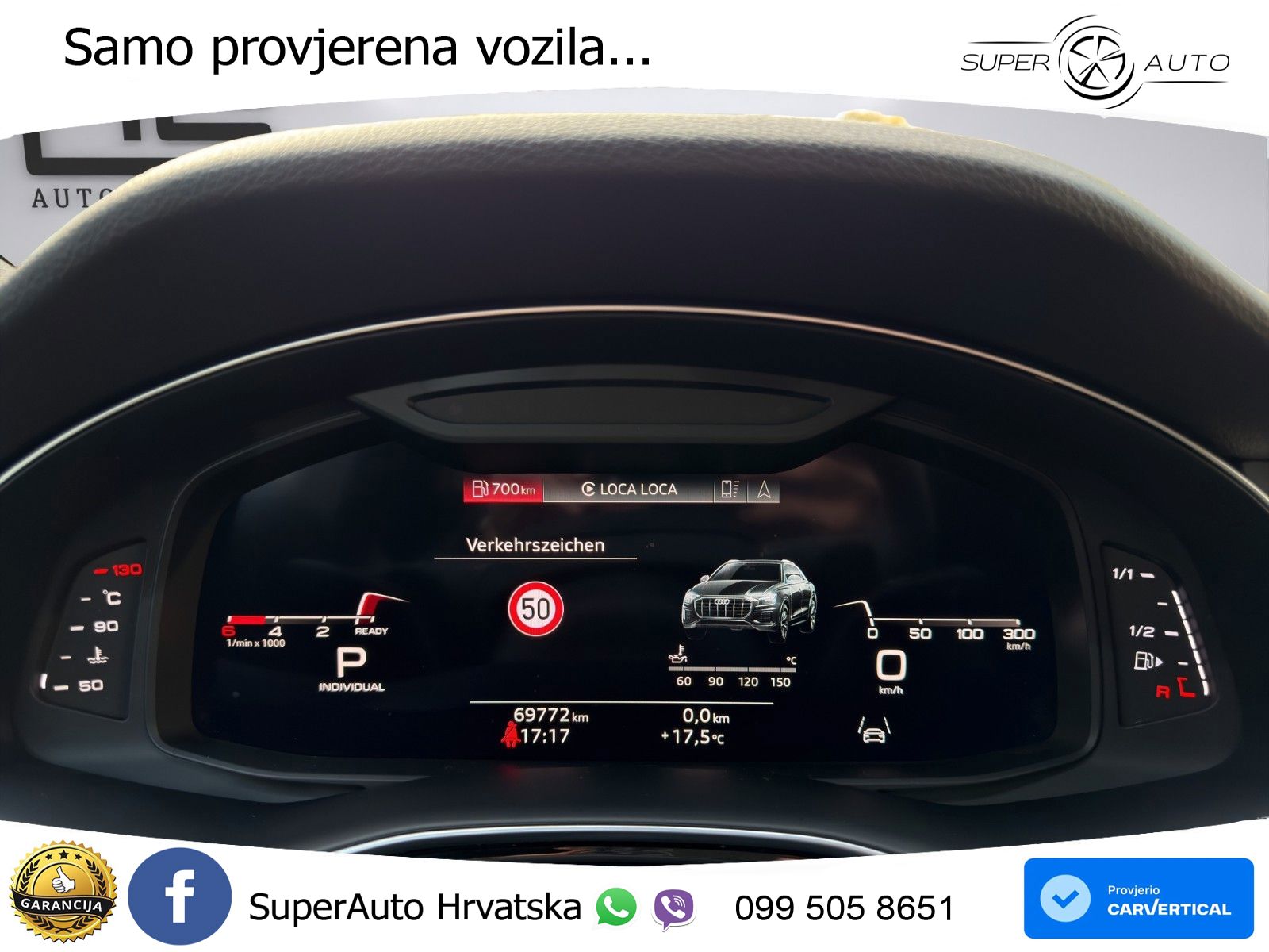 Audi Q8 50 TDI V6 (286 KS) quattro Tiptronic