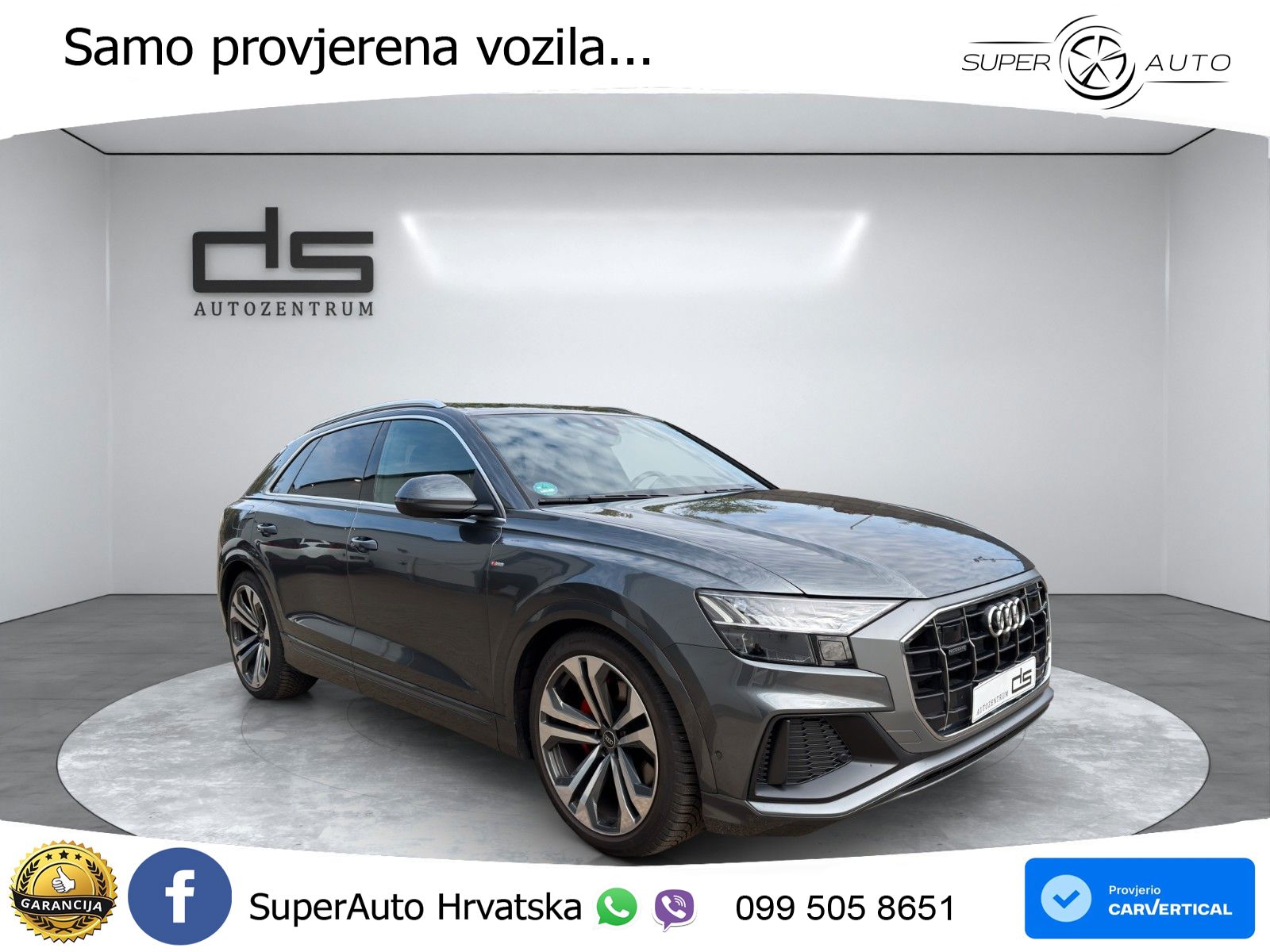Audi Q8 50 TDI V6 (286 KS) quattro Tiptronic