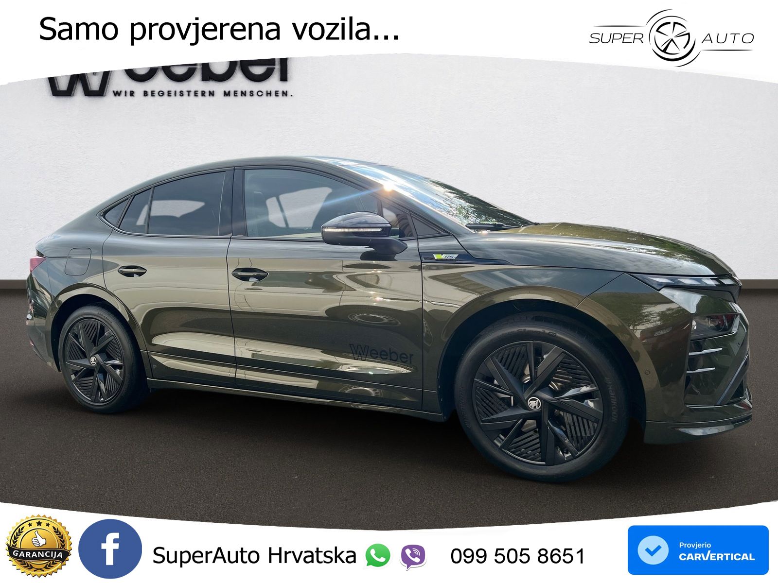 Škoda Enyaq Coupe RS 84 kWh (340 KS) AWD