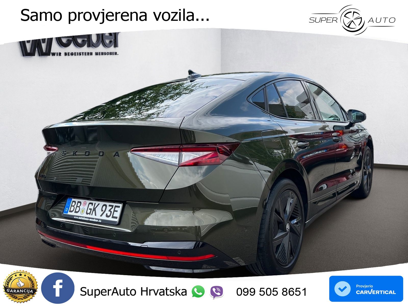 Škoda Enyaq Coupe RS 84 kWh (340 KS) AWD