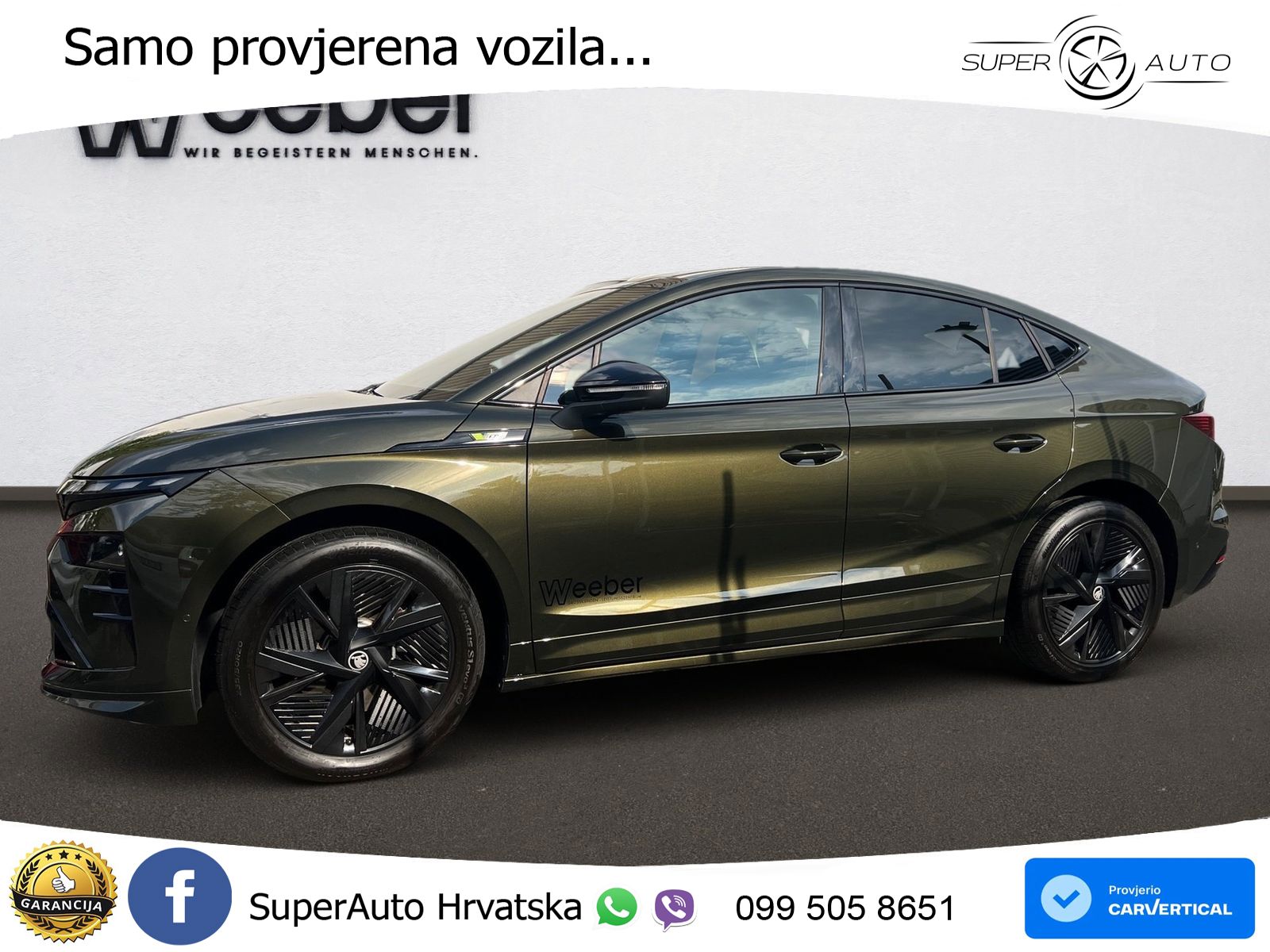 Škoda Enyaq Coupe RS 84 kWh (340 KS) AWD