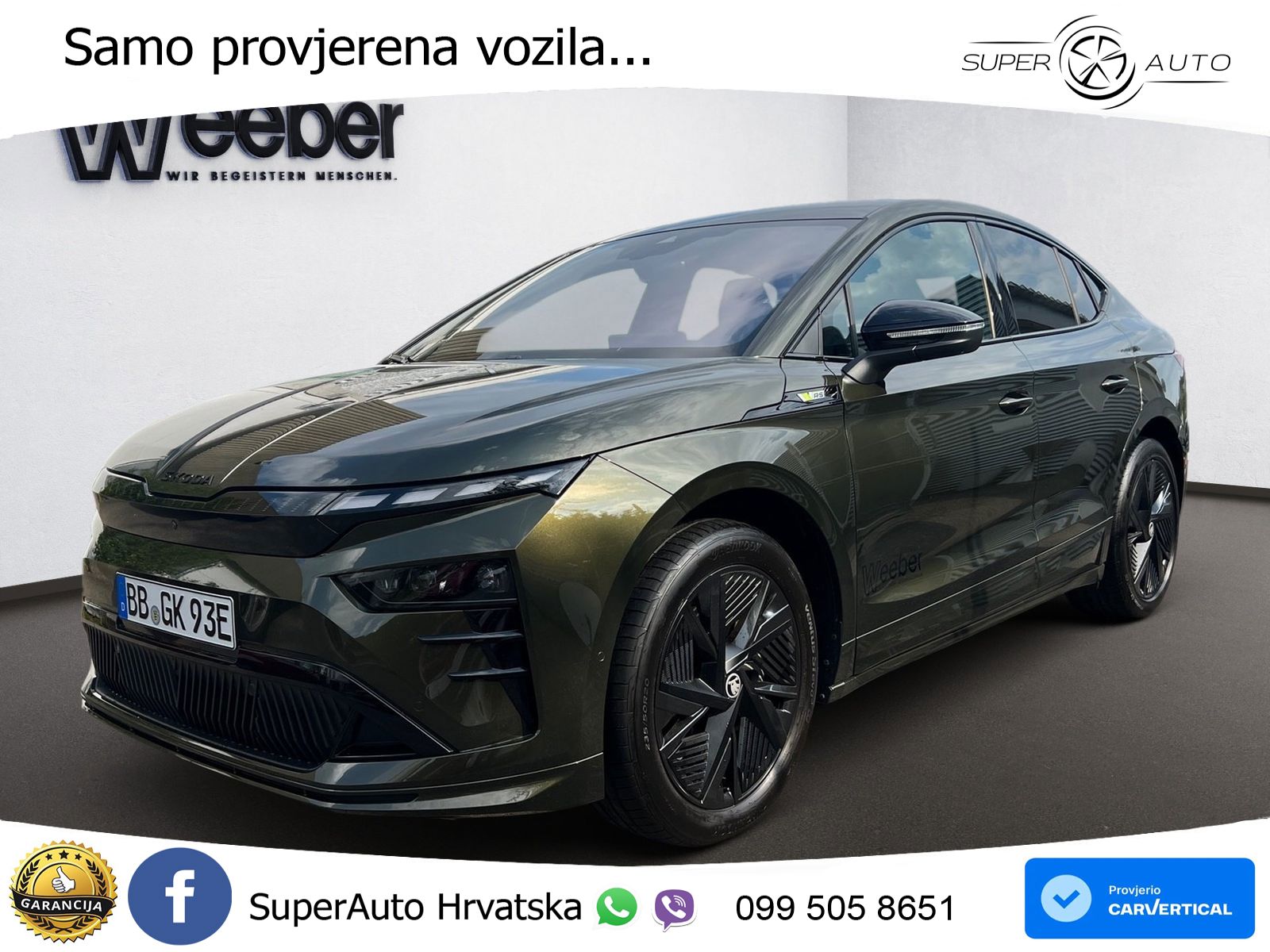 Škoda Enyaq Coupe RS 84 kWh (340 KS) AWD