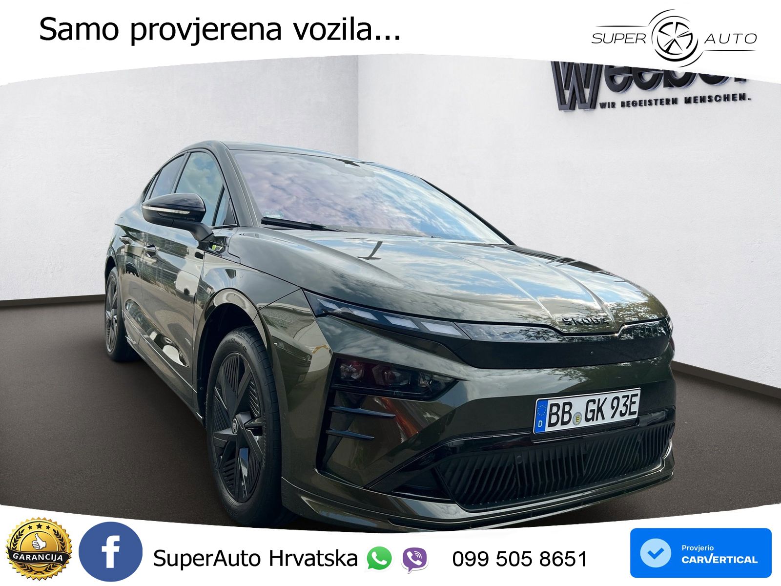 Škoda Enyaq Coupe RS 84 kWh (340 KS) AWD