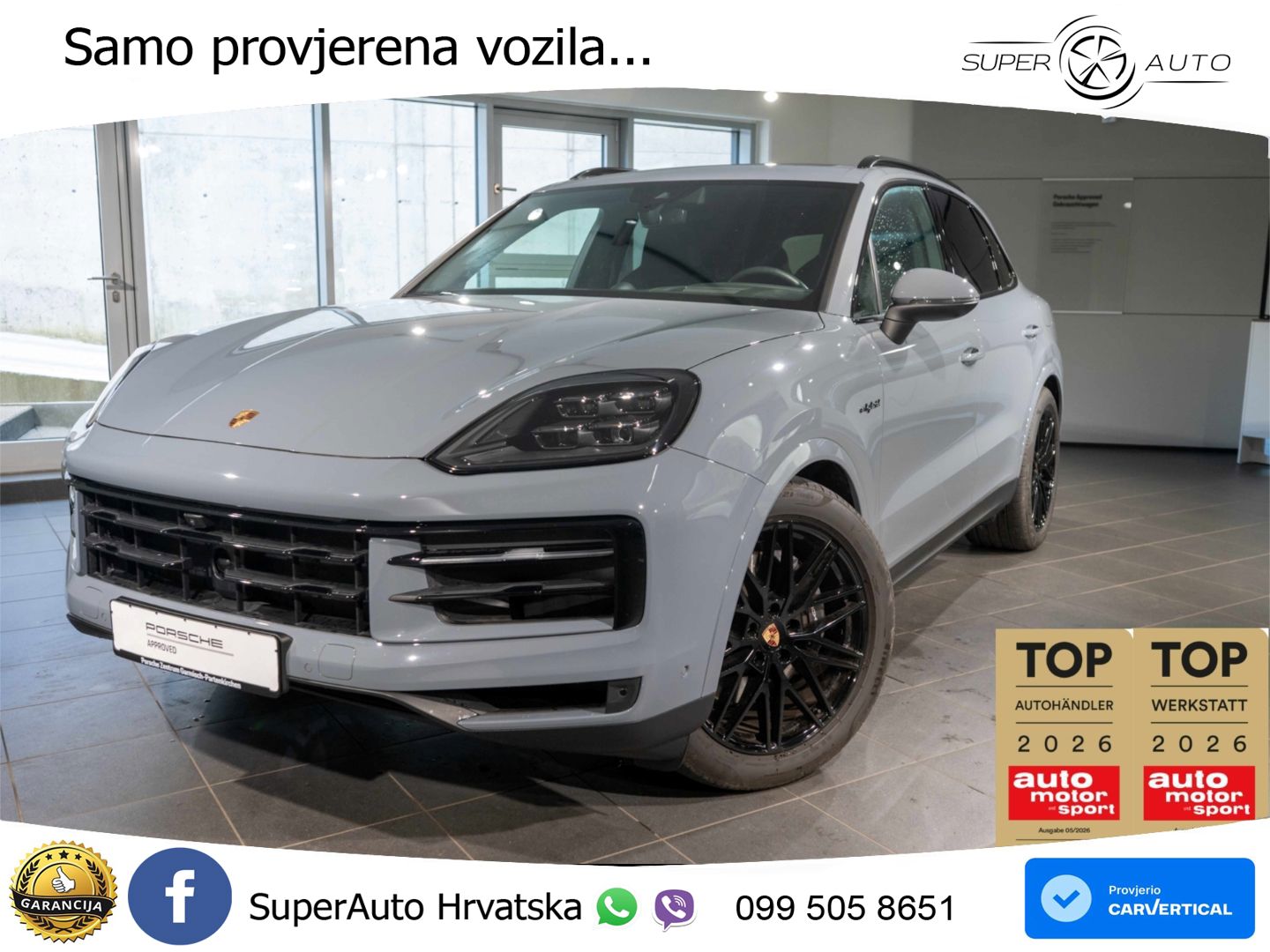 Porsche Cayenne 3.0 V6 (470 KS) E-Hybrid Tiptronic S