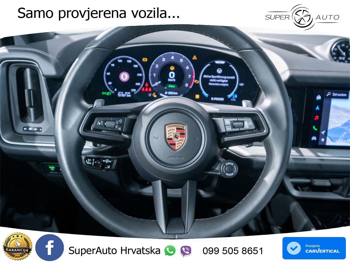 Porsche Cayenne 3.0 V6 (470 KS) E-Hybrid Tiptronic S