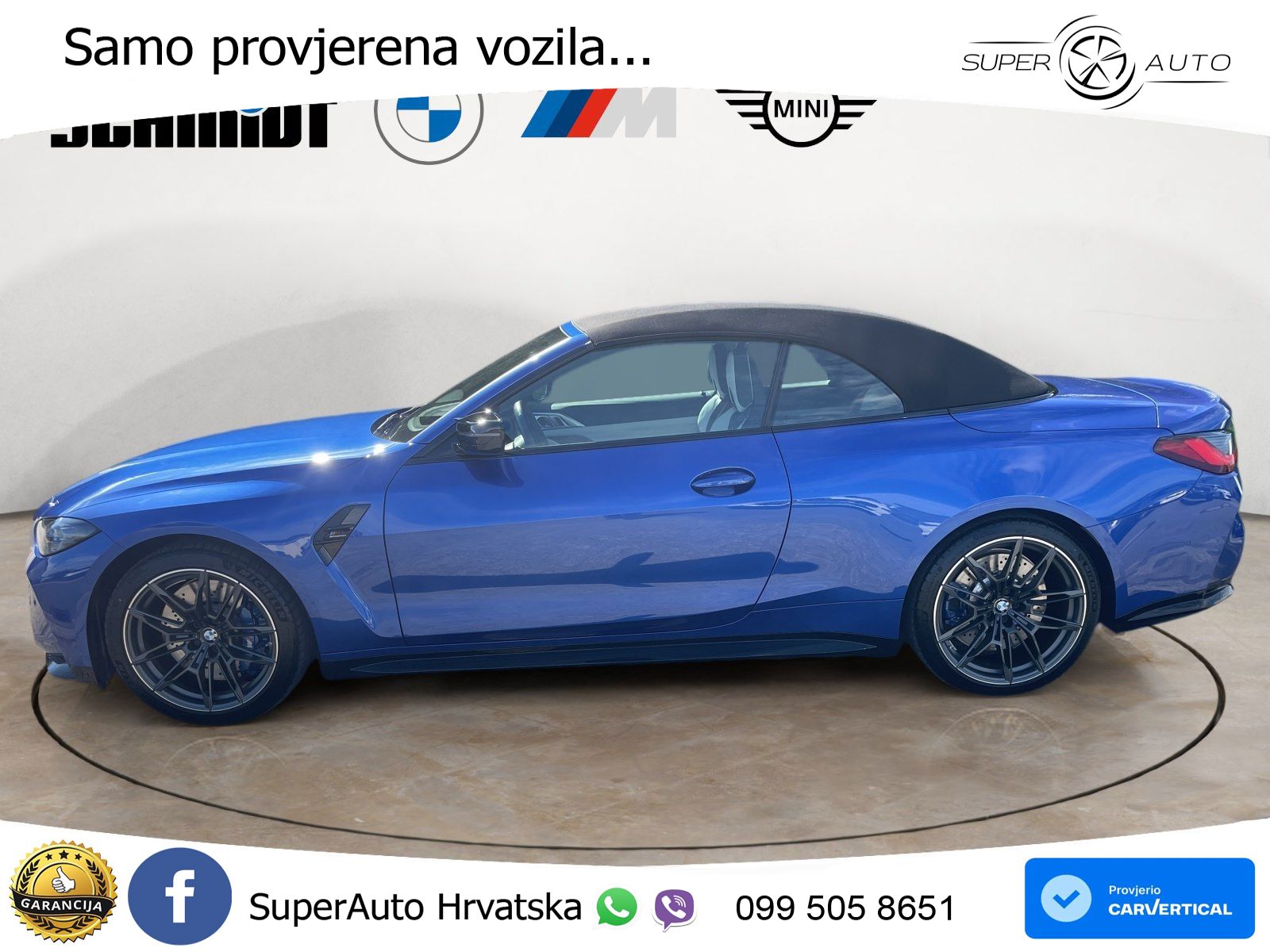 BMW M4 Convertible Competition 3.0 (510 KS) xDrive Steptronic LED+GR SJED+ACC