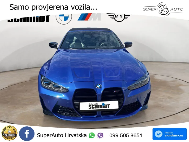 BMW M4 Convertible Competition 3.0 (510 KS) xDrive Steptronic LED+GR SJED+ACC