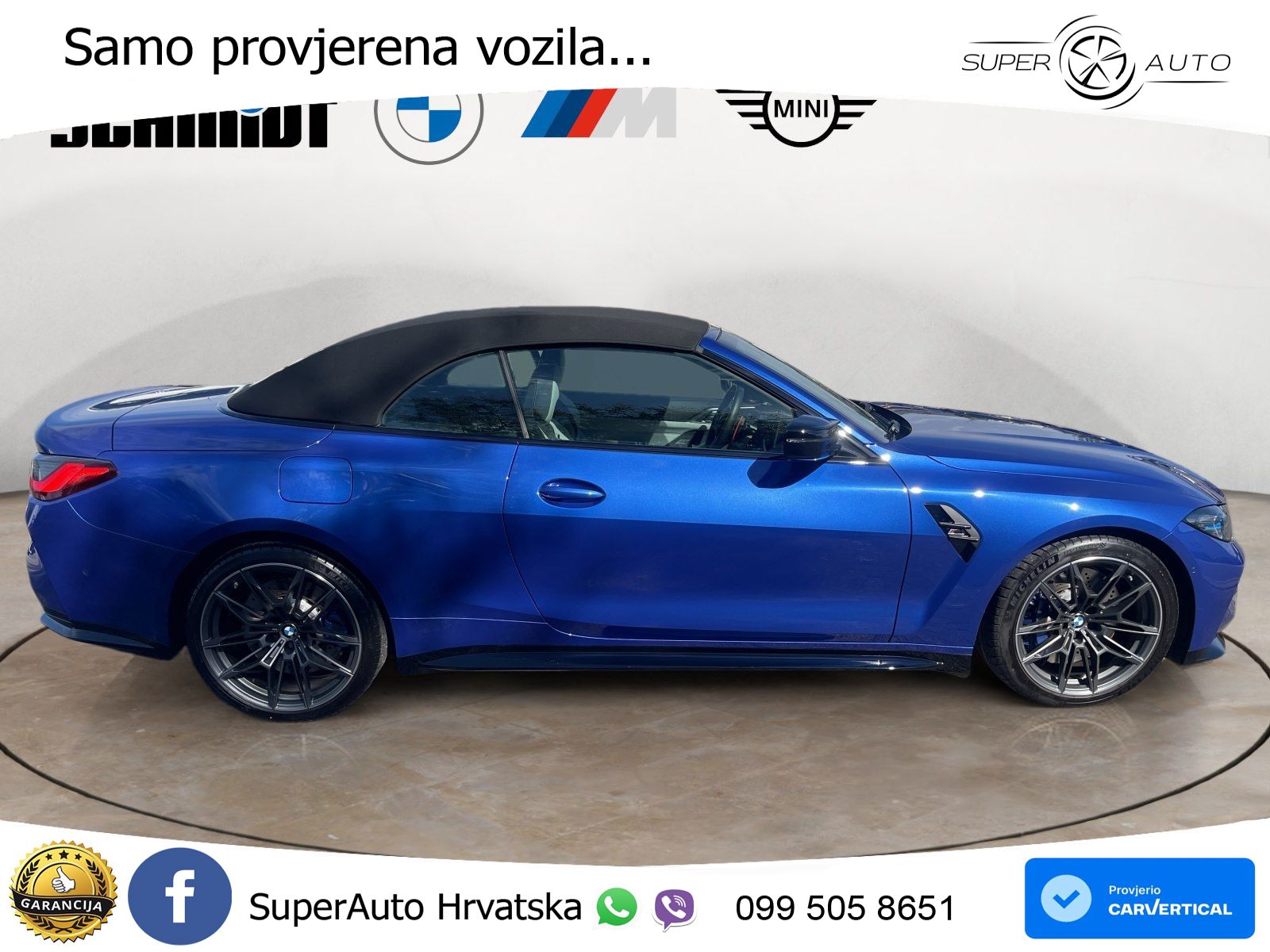 BMW M4 Convertible Competition 3.0 (510 KS) xDrive Steptronic LED+GR SJED+ACC