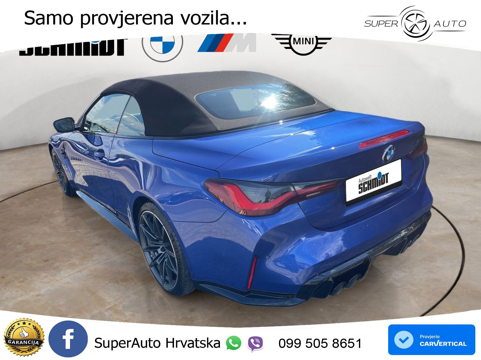 BMW M4 Convertible Competition 3.0 (510 KS) xDrive Steptronic LED+GR SJED+ACC