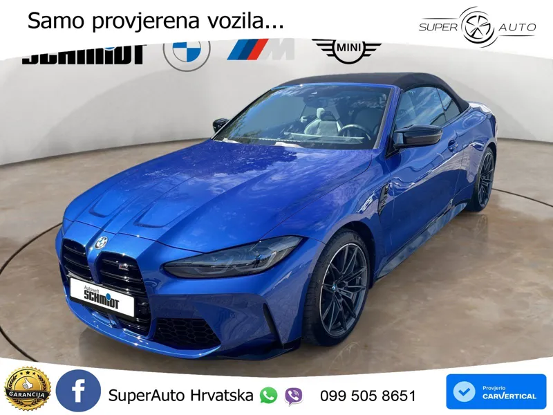 BMW M4 Convertible Competition 3.0 (510 KS) xDrive Steptronic LED+GR SJED+ACC