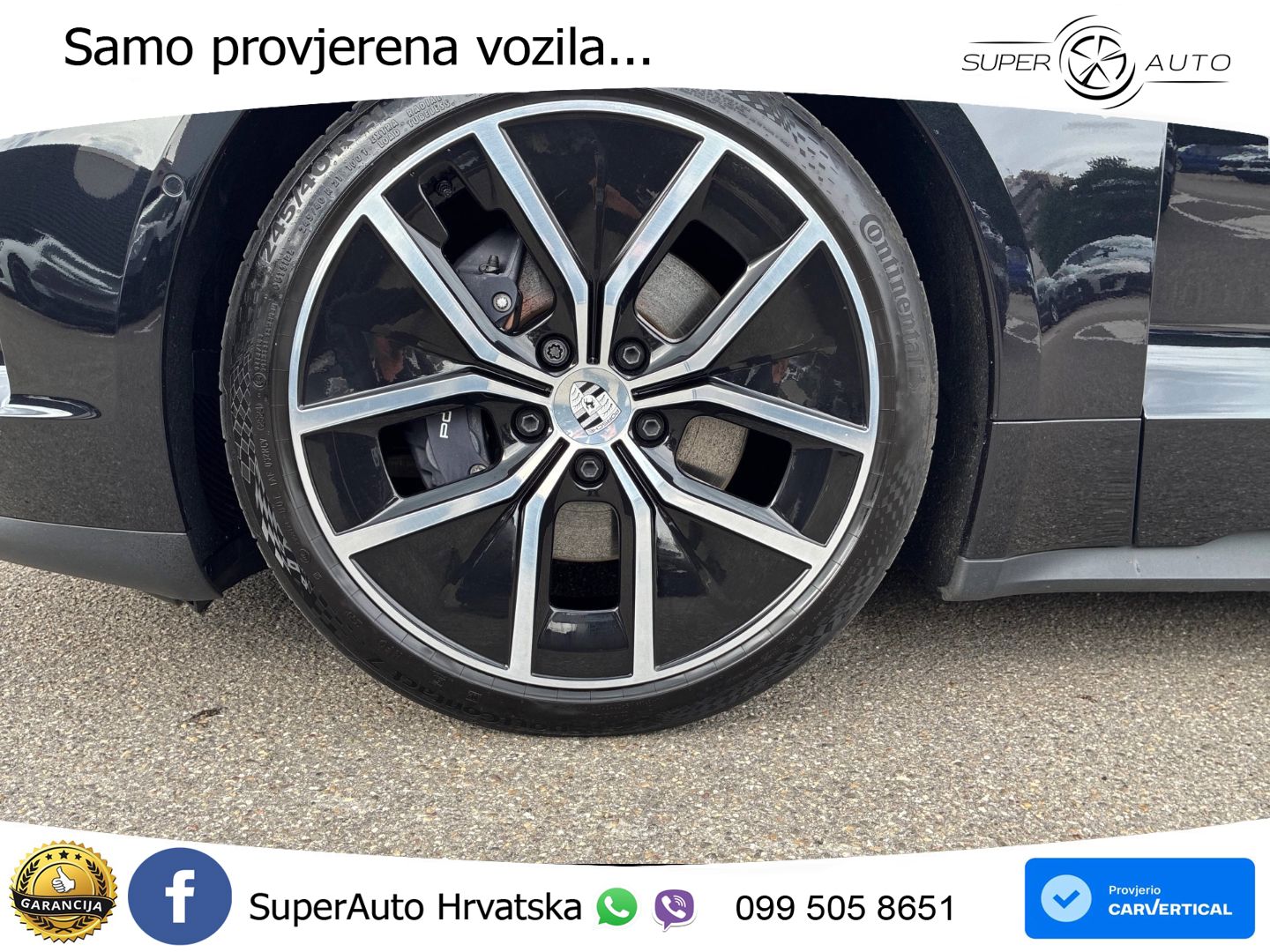 Porsche Taycan Sport Turismo 105 kWh (435 KS)