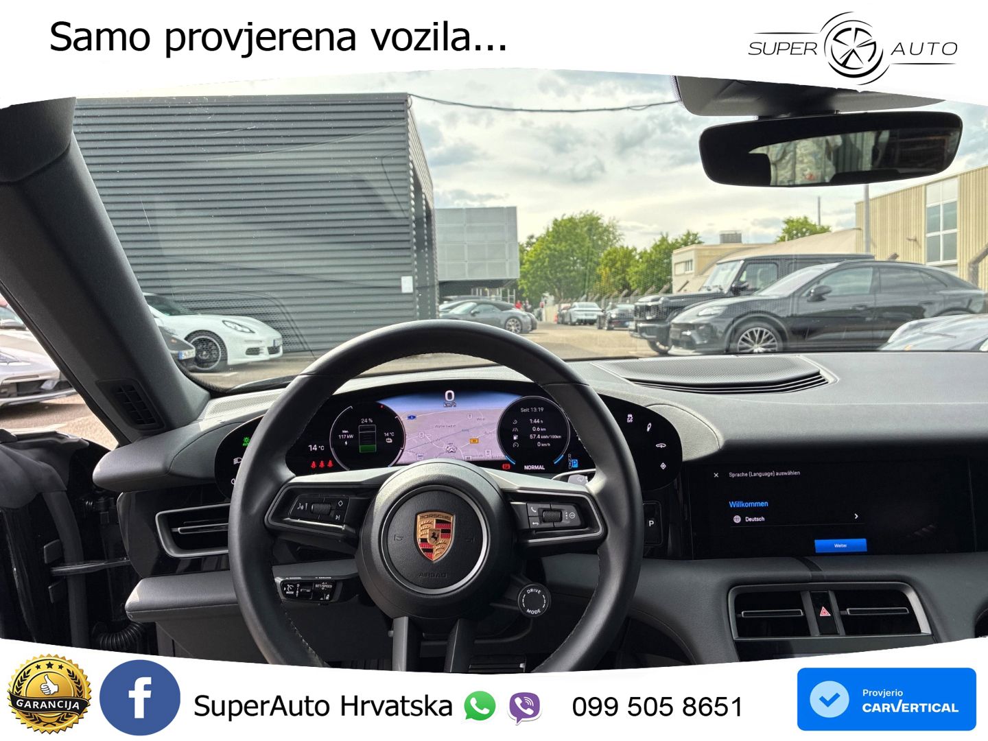 Porsche Taycan Sport Turismo 105 kWh (435 KS)