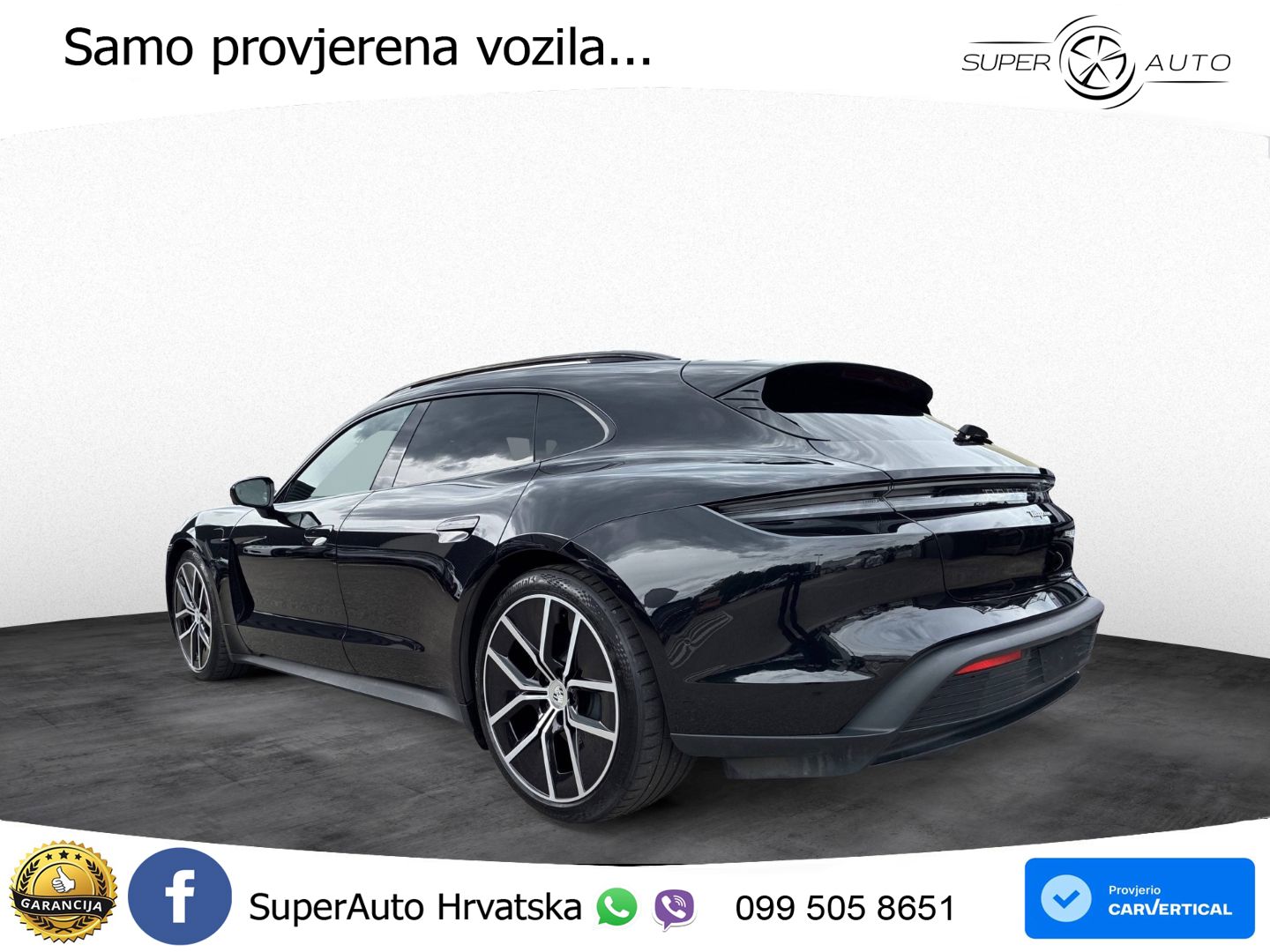 Porsche Taycan Sport Turismo 105 kWh (435 KS)