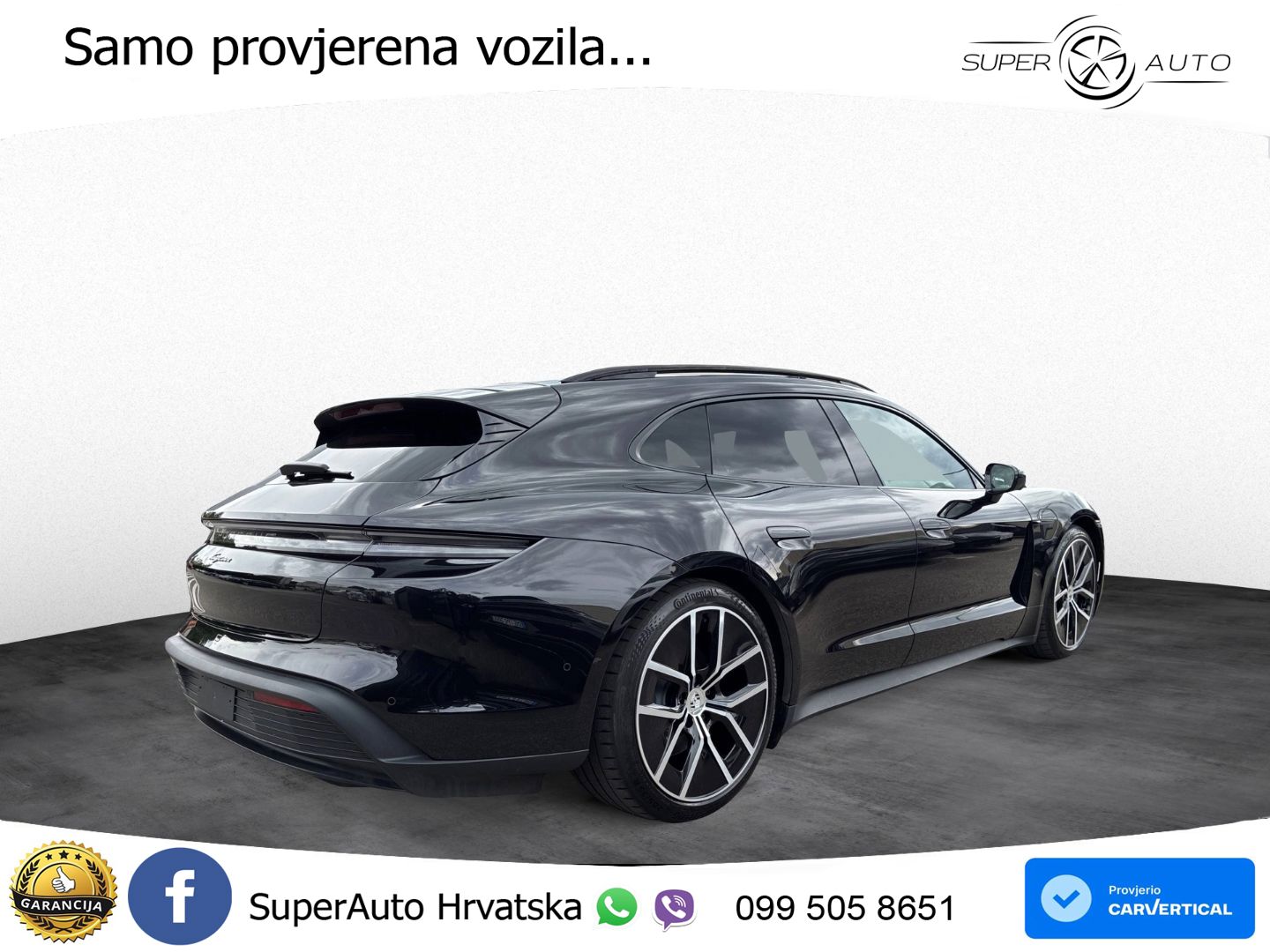 Porsche Taycan Sport Turismo 105 kWh (435 KS)
