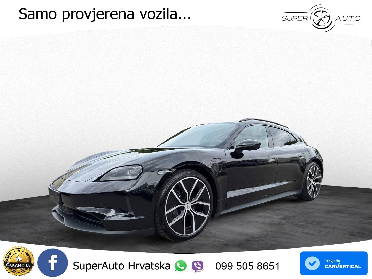 Porsche Taycan Sport Turismo 105 kWh (435 KS)