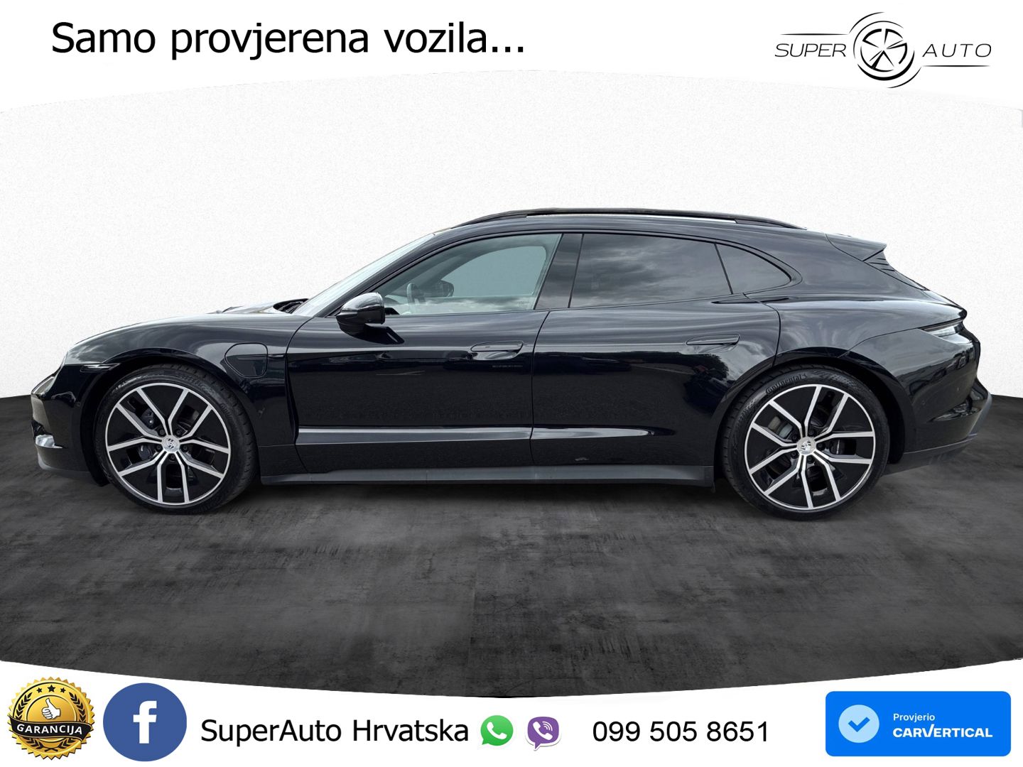 Porsche Taycan Sport Turismo 105 kWh (435 KS)