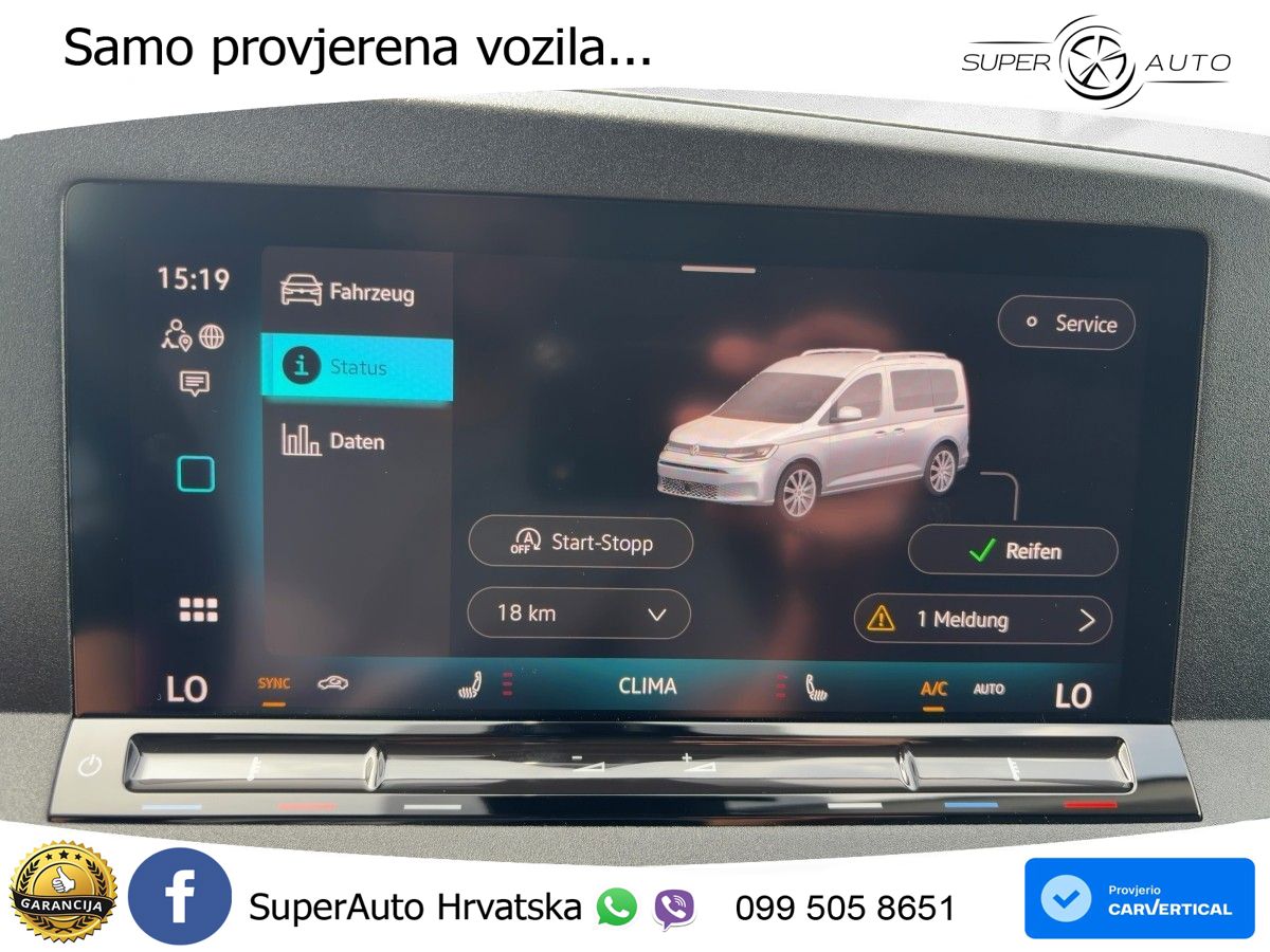 VW Caddy 122 KS