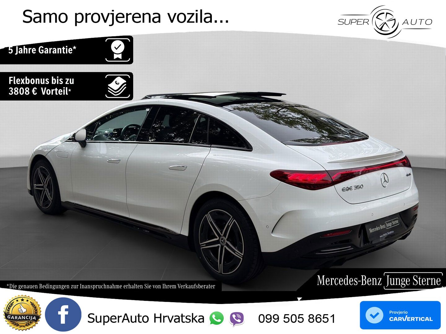Mercedes EQE 350 98 kWh (292 KS) 4MATIC