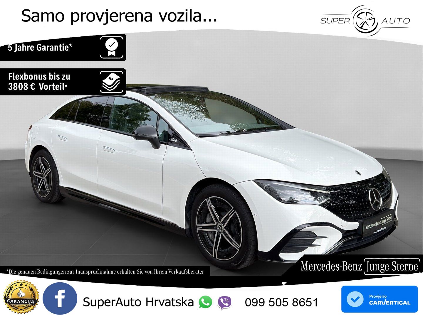 Mercedes EQE 350 98 kWh (292 KS) 4MATIC
