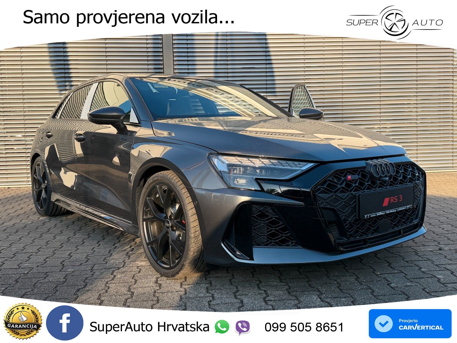 Audi RS3 Sedan 2.5 TFSI (400 KS) quattro S tronic LED+GR SJED+ACC