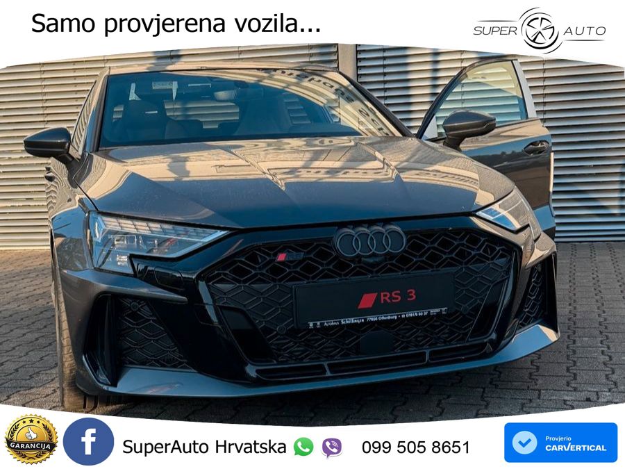 Audi RS3 Sedan 2.5 TFSI (400 KS) quattro S tronic LED+GR SJED+ACC