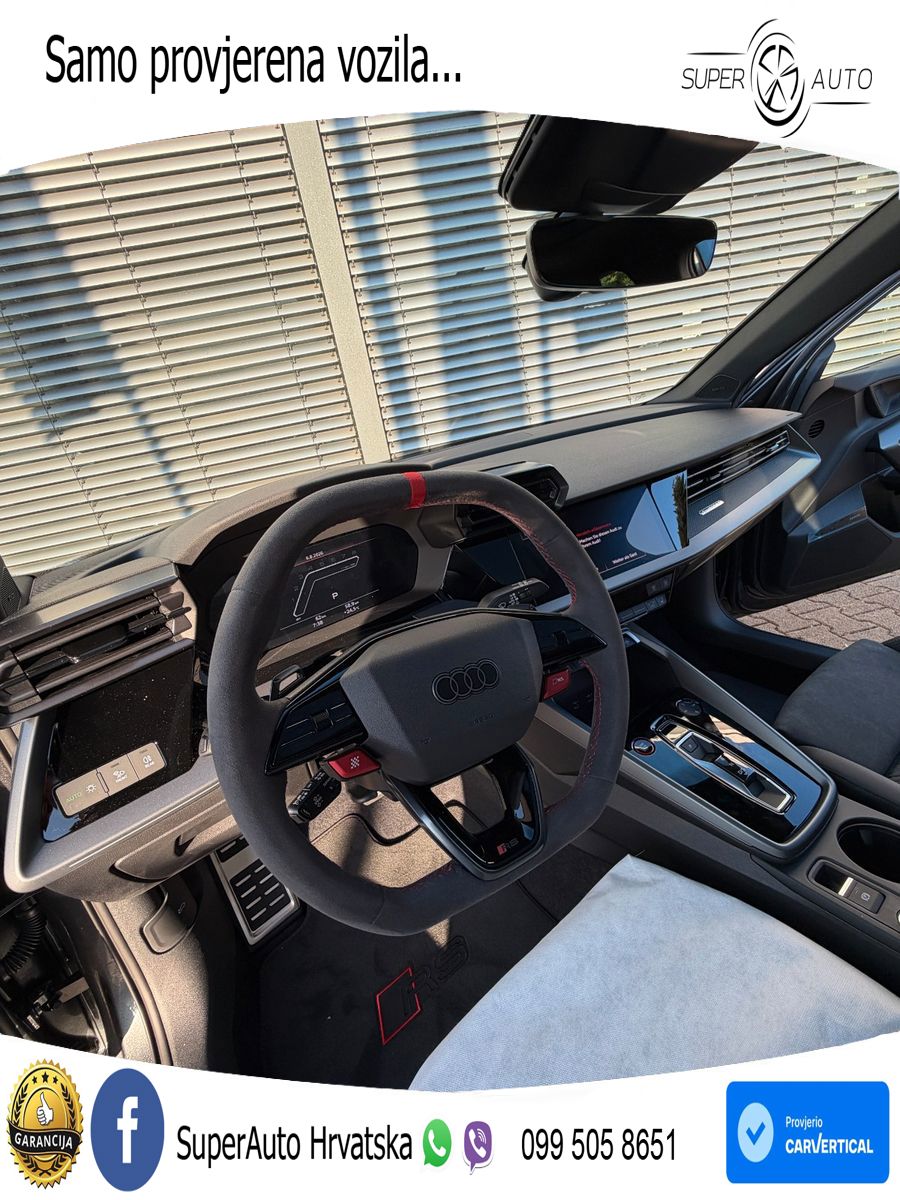 Audi RS3 Sedan 2.5 TFSI (400 KS) quattro S tronic LED+GR SJED+ACC