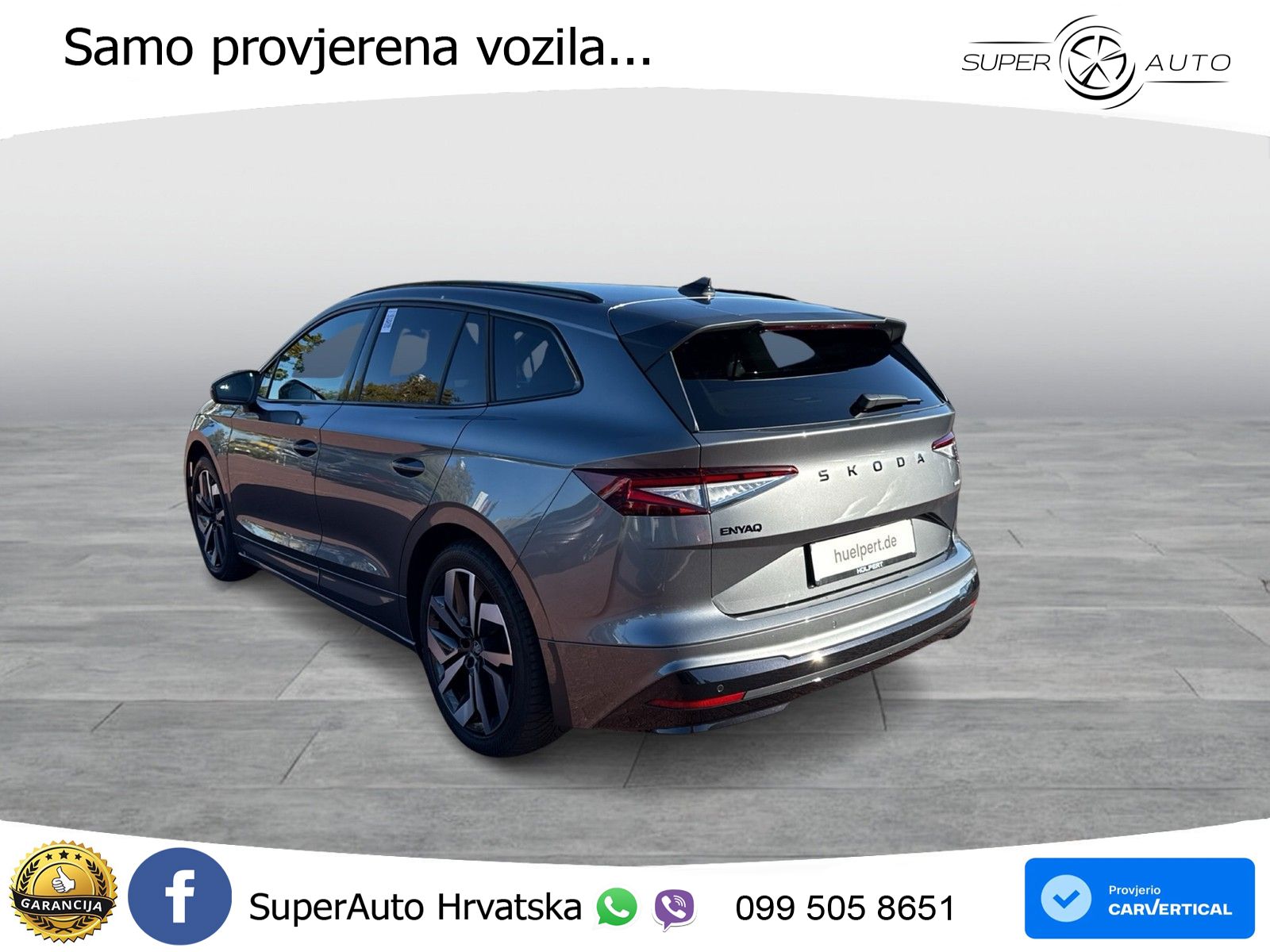 Škoda Enyaq 85 82 kWh (286 KS) SportLine LED+GR SJED+ACC