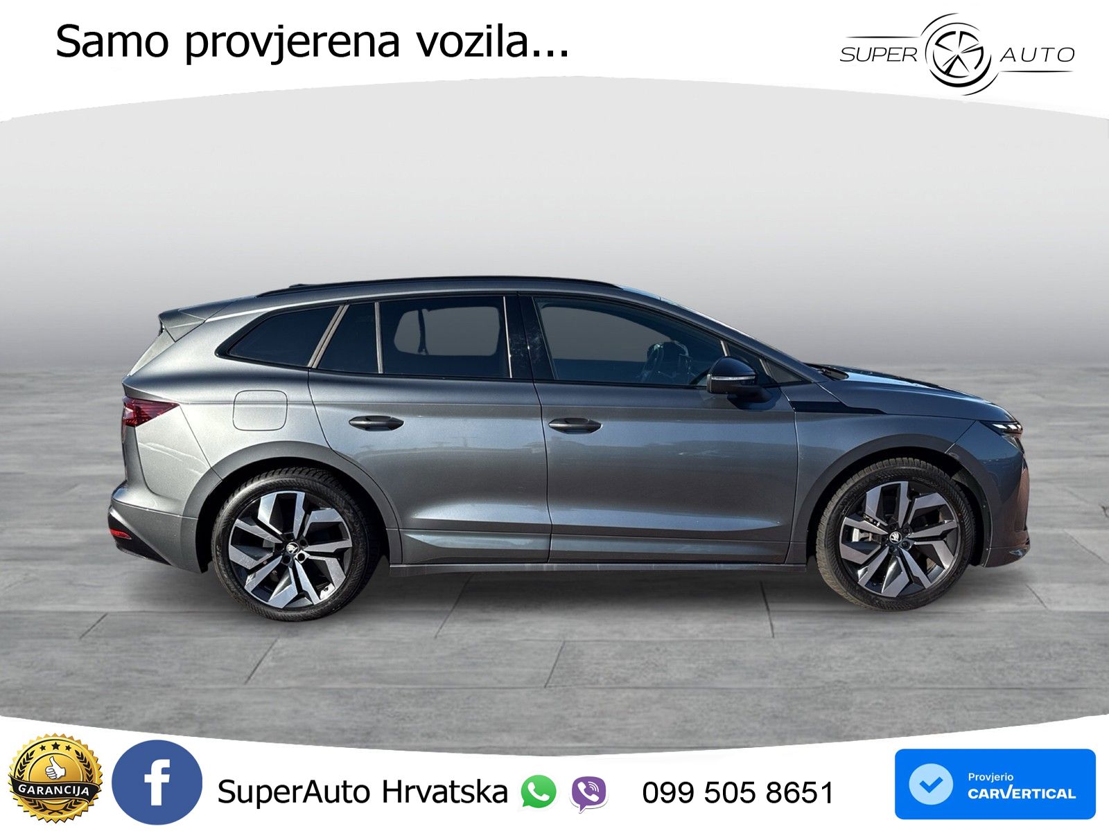 Škoda Enyaq 85 82 kWh (286 KS) SportLine LED+GR SJED+ACC