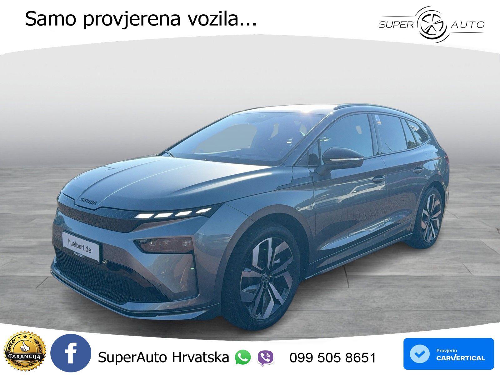 Škoda Enyaq 85 82 kWh (286 KS) SportLine LED+GR SJED+ACC