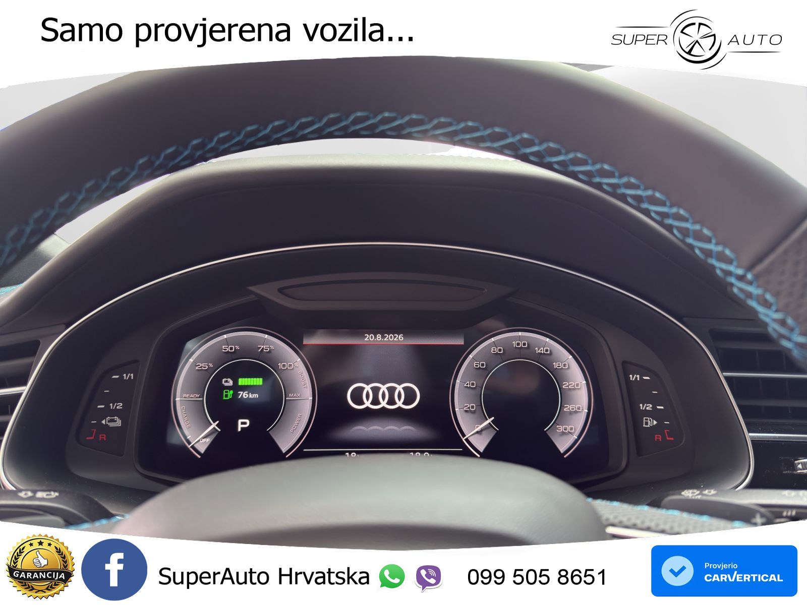 Audi Q8 60 TFSIe V6 (490 KS) quattro Tiptronic LED+GR SJED+ACC