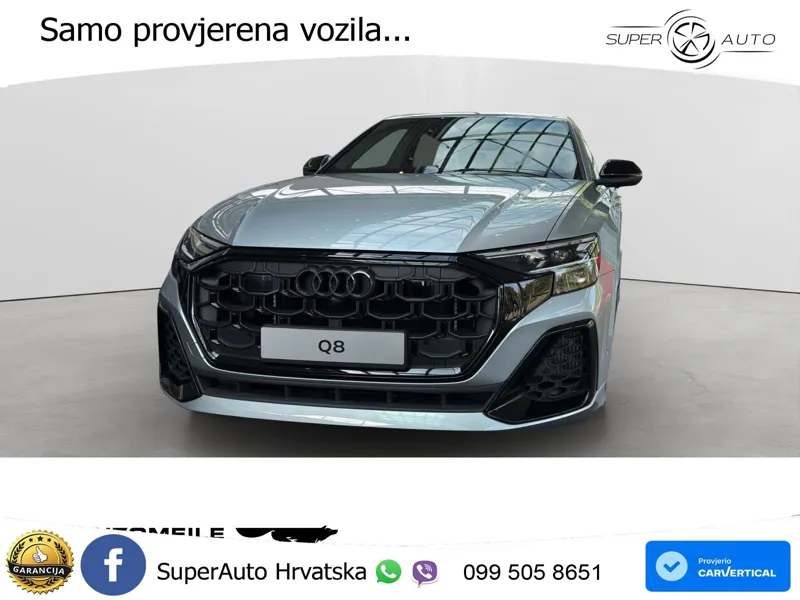 Audi Q8 60 TFSIe V6 (490 KS) quattro Tiptronic LED+GR SJED+ACC