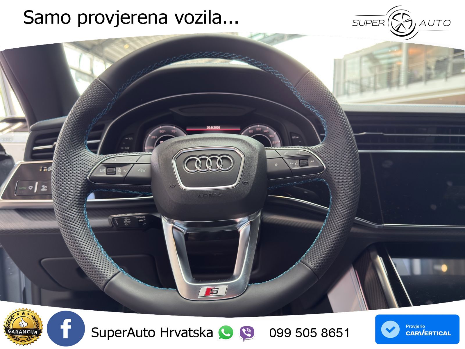 Audi Q8 60 TFSIe V6 (490 KS) quattro Tiptronic LED+GR SJED+ACC