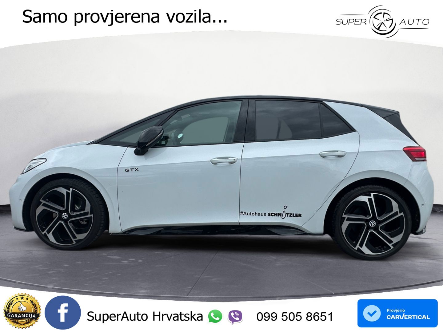 Volkswagen ID.3 GTX 84 kWh (286 KS)