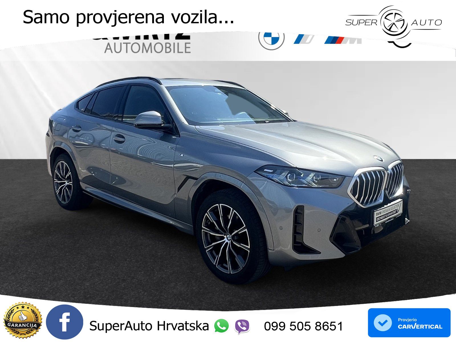 BMW X6 40d (352 KS) xDrive Steptronic M Sport LED+GR SJED+ACC