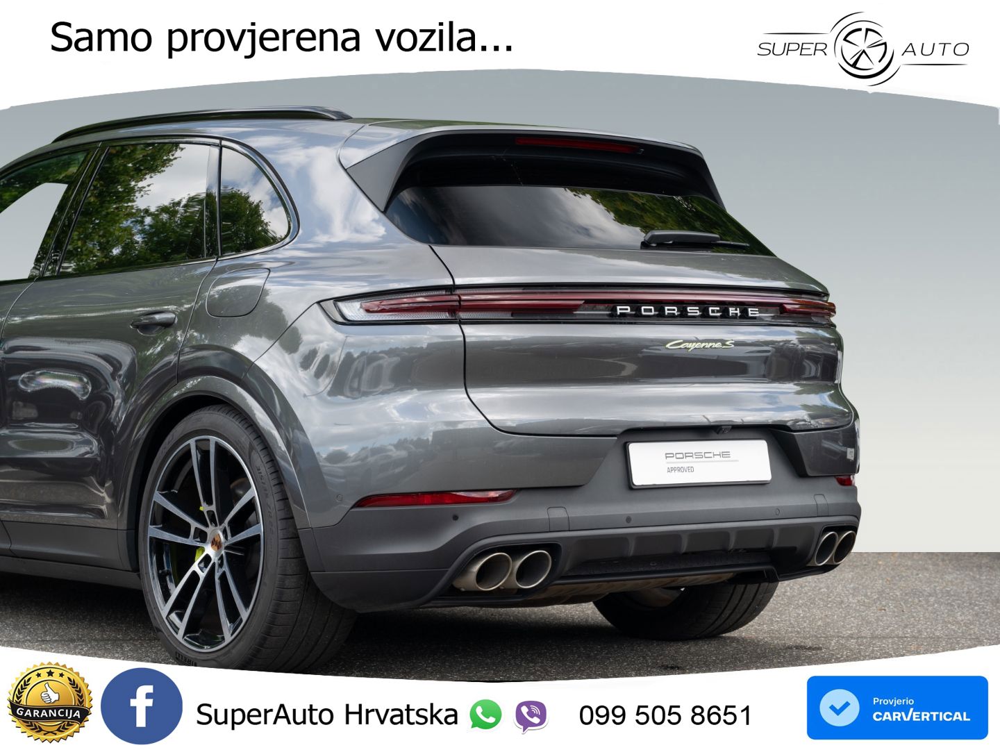 Porsche Cayenne S 3.0 V6 (519 KS) E-Hybrid Tiptronic S
