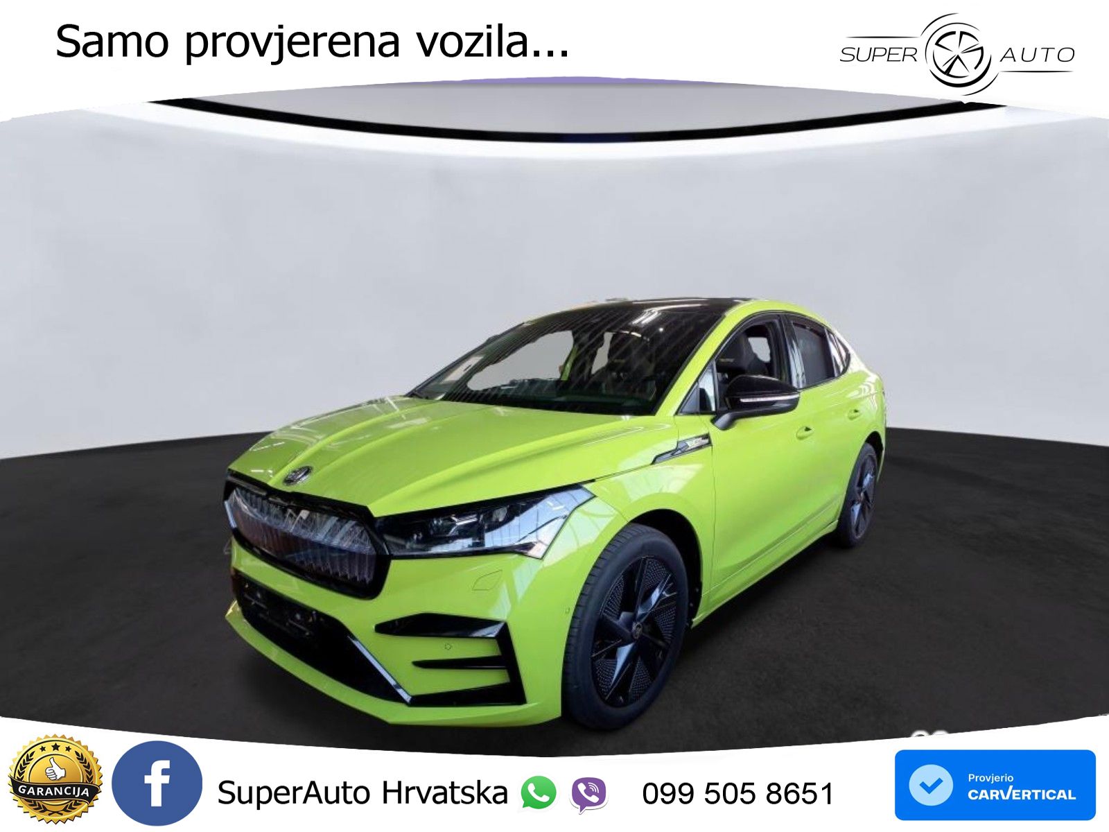 Škoda Enyaq Coupe iV RS 82 kWh (299 KS) AWD LED+GR SJED+ACC
