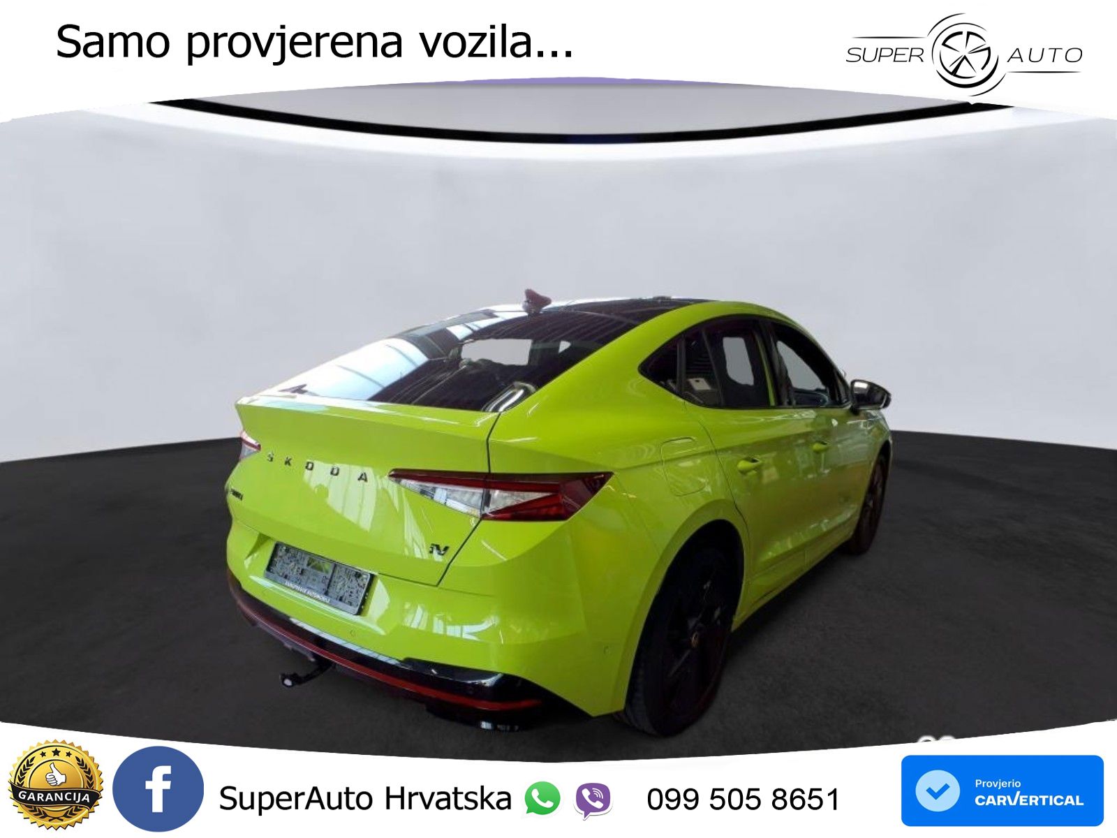 Škoda Enyaq Coupe iV RS 82 kWh (299 KS) AWD LED+GR SJED+ACC