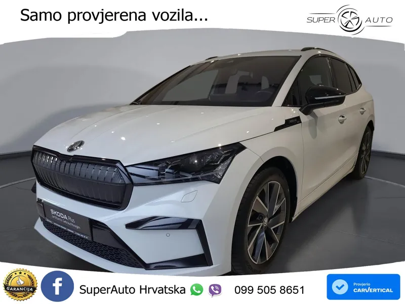 Škoda Enyaq iV 80x 82 kWh (265 KS) AWD SportLine LED+GR SJED+ACC