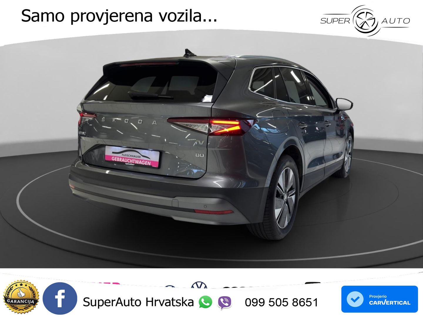 Škoda Enyaq iV 80 82 kWh (204 KS) Loft LED+ACC