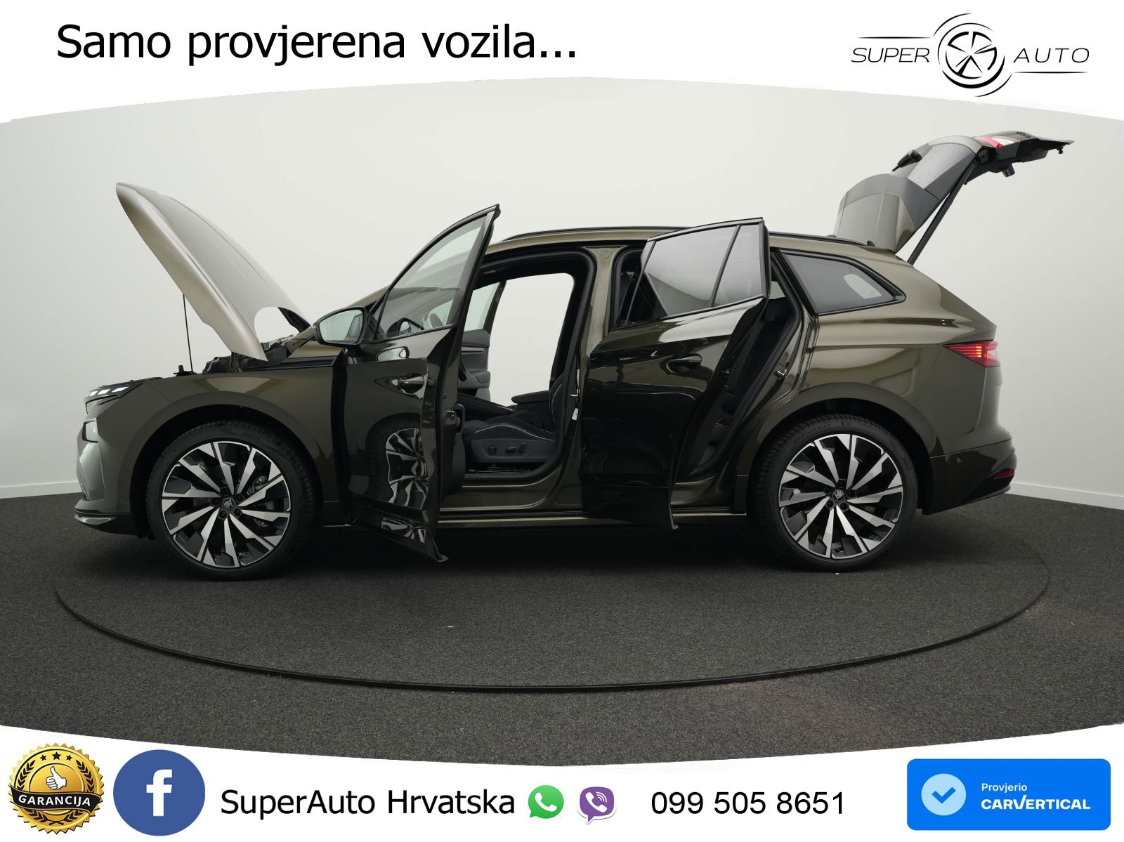 Škoda Enyaq 85 82 kWh (286 KS) SportLine LED+GR SJED+ACC