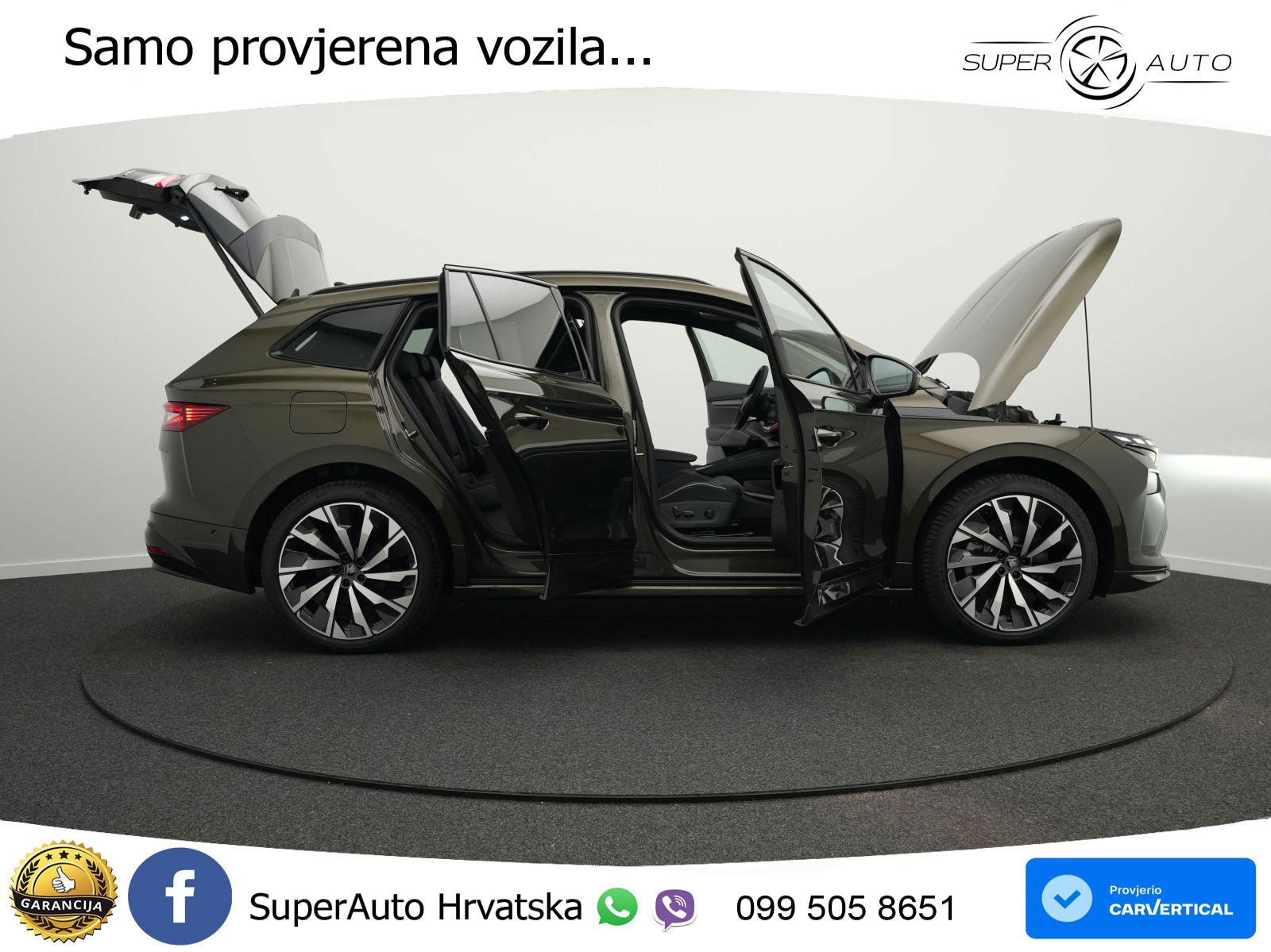 Škoda Enyaq 85 82 kWh (286 KS) SportLine LED+GR SJED+ACC